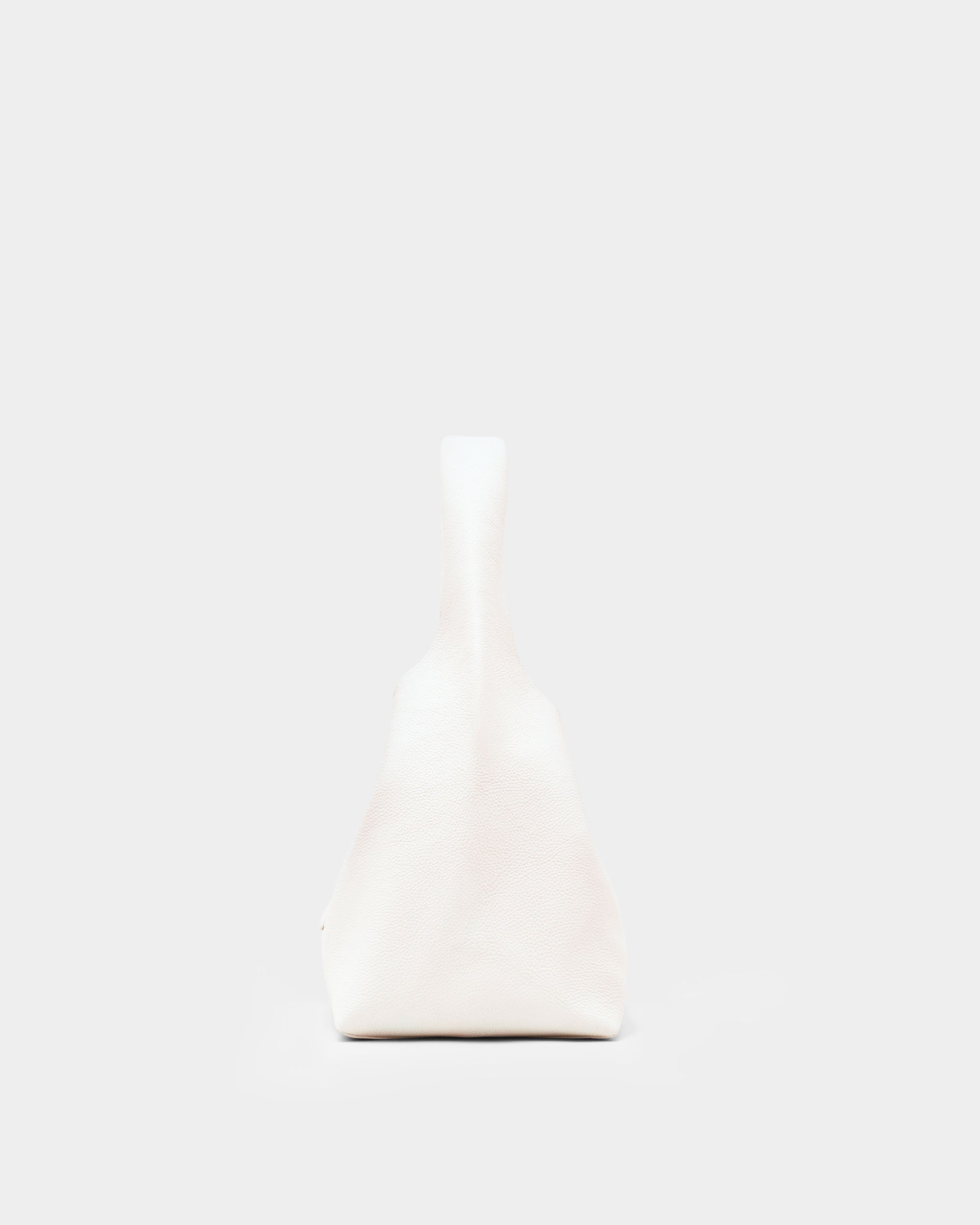 MARC JACOBS The Sack 大型白色皮革手袋