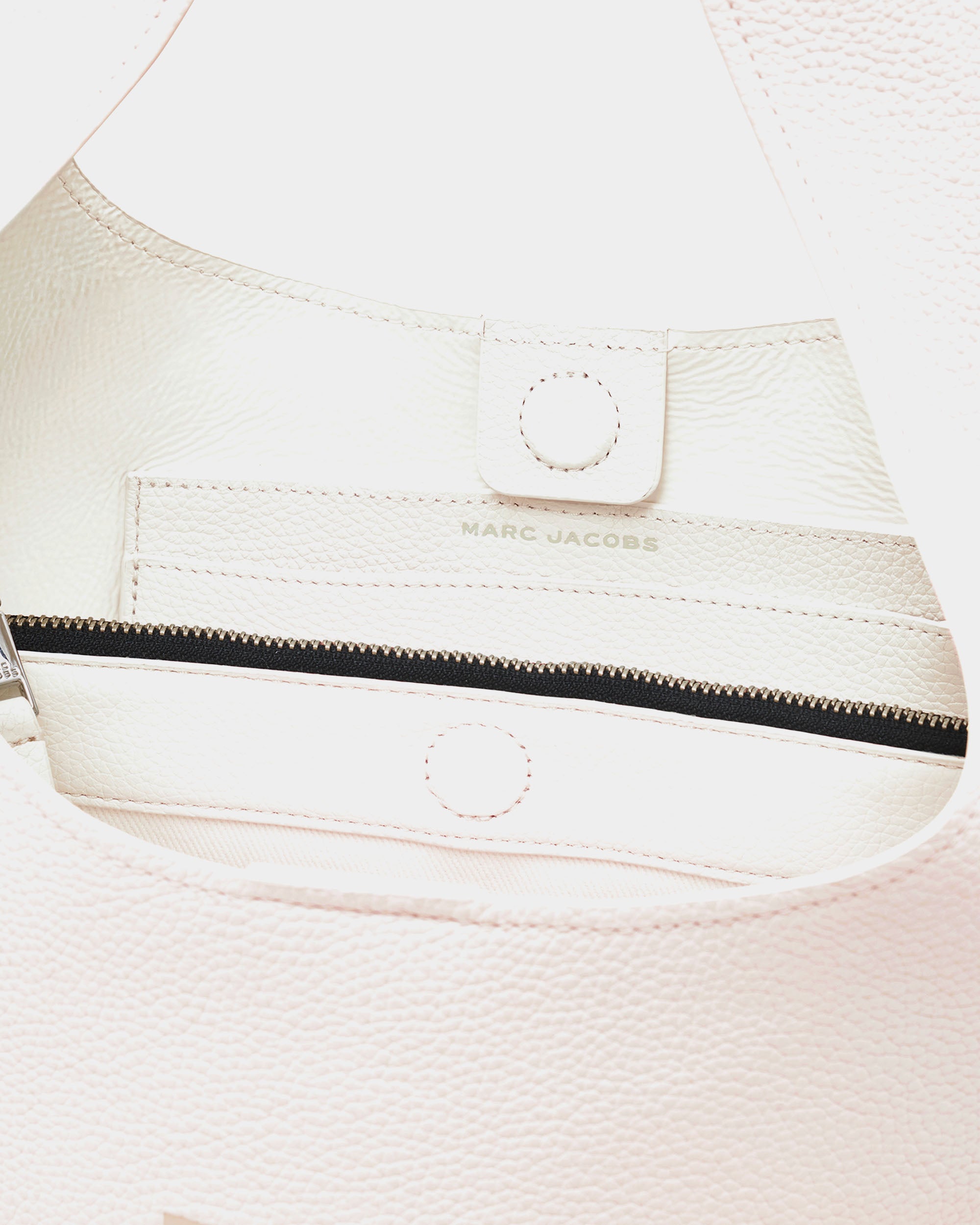 MARC JACOBS The Sack 大型白色皮革手袋
