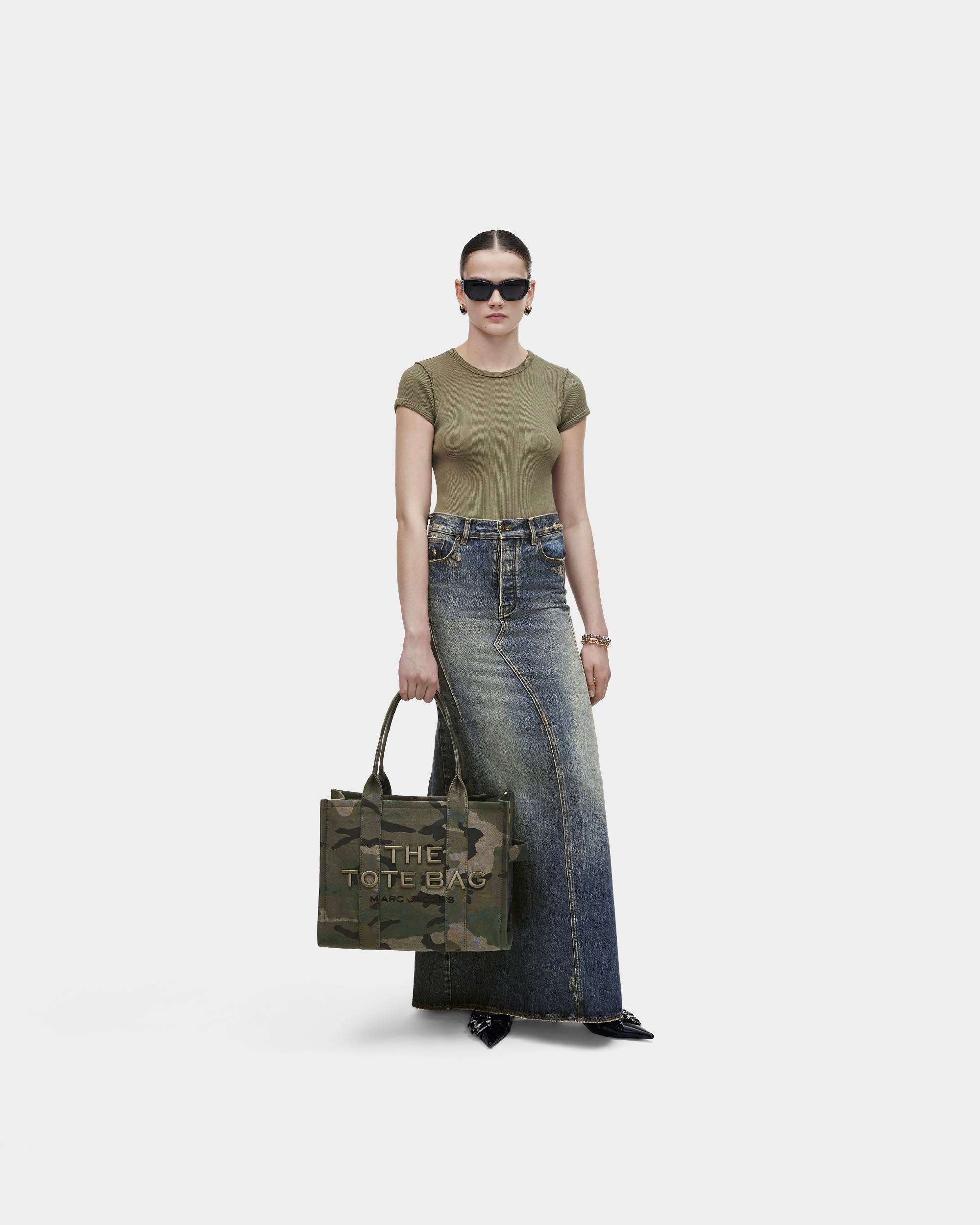MARC JACOBS 大型迷彩托特包