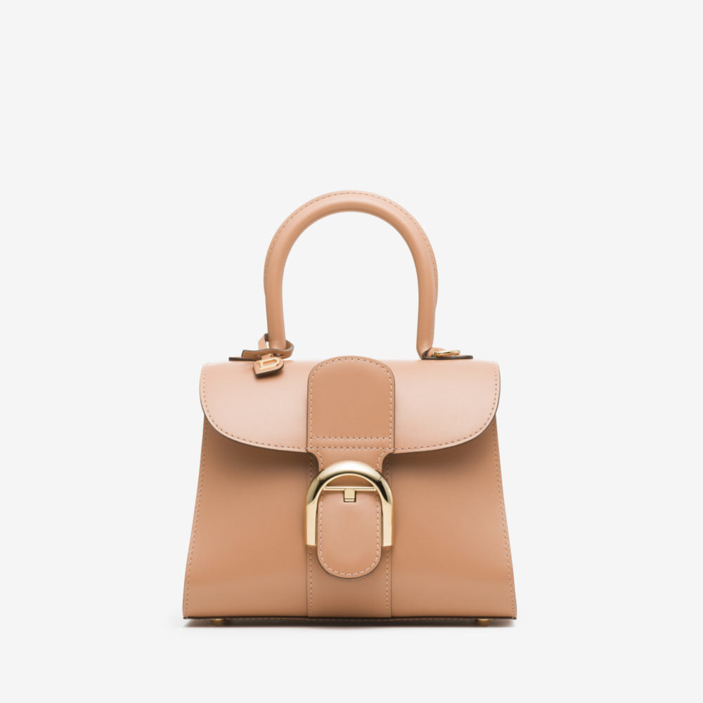 Brillant Mini Box Calf - Tender Beige