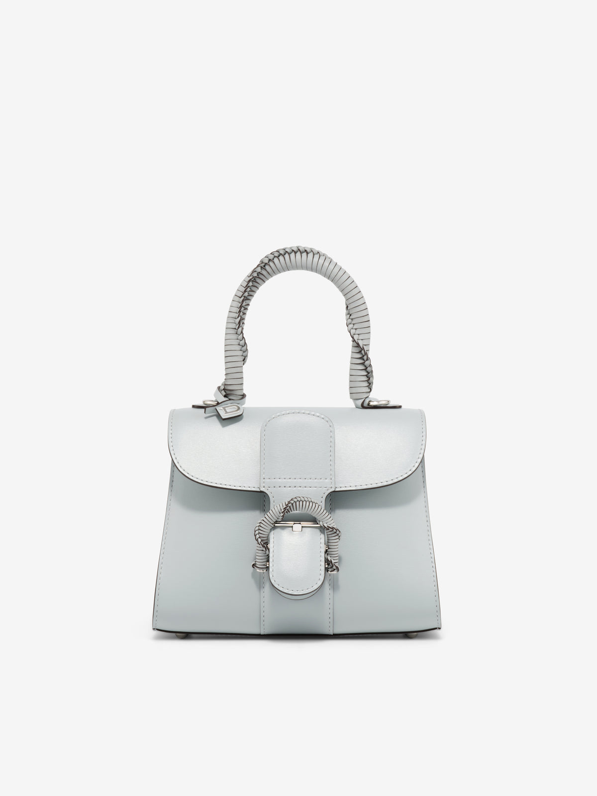 Brillant Mini Enlaced Box Calf - Cloud