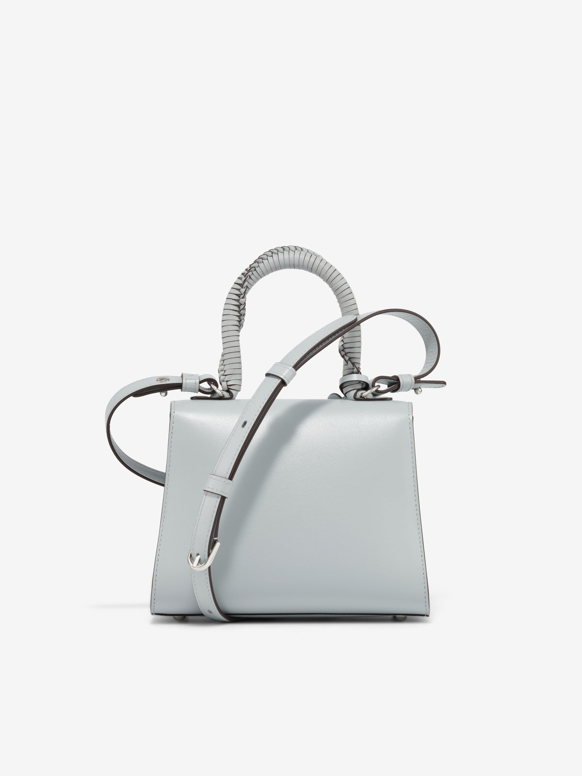 Brillant Mini Enlaced Box Calf - Cloud