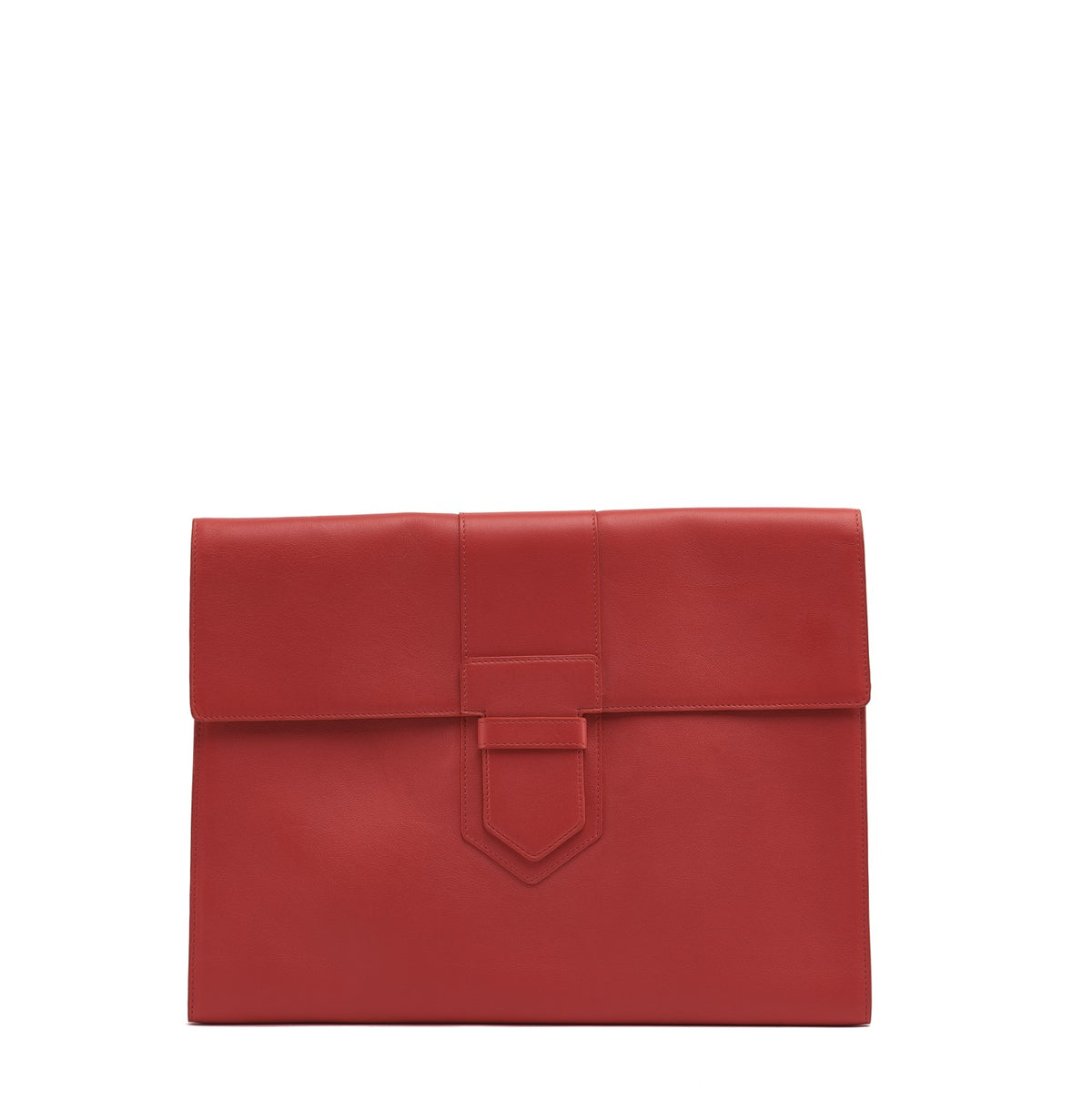Presse A4 Pouch Supple Calf - Corail