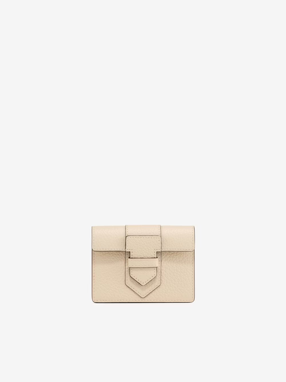 Presse Card Holder Taurillon Soft - Angora