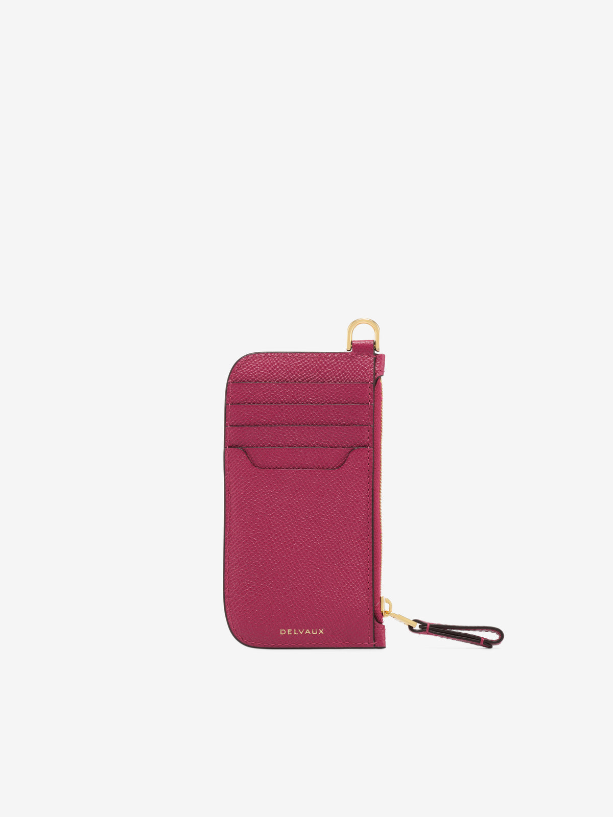 Vagabond Zipped Card Holder Alpina Calf - Jazz