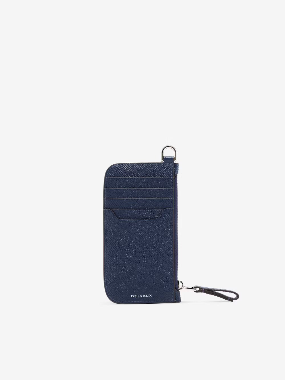Vagabond Zipped Card Holder Alpina Calf - Antwerp Blue