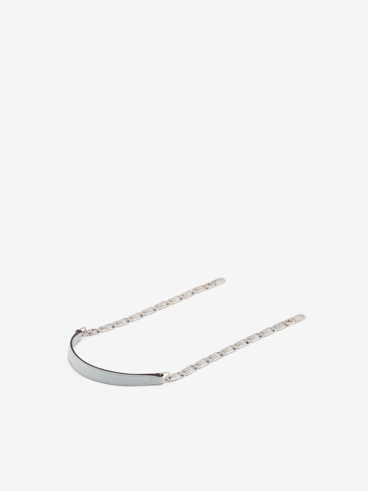 Short D Chain Strap Box Calf - Cloud