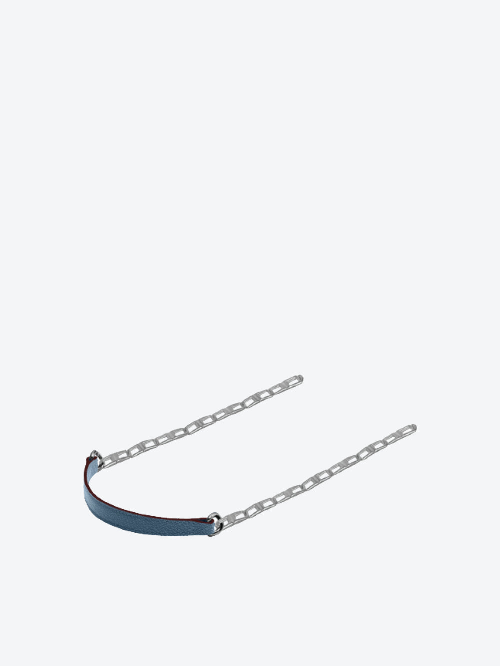 Short D Chain Strap Rodéo Calf - Antwerp Blue