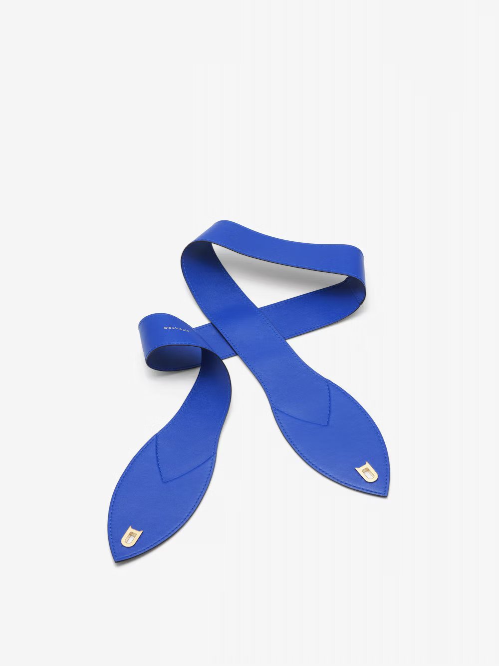 Handle Ribbon Oriel Silky Calf - Outremer
