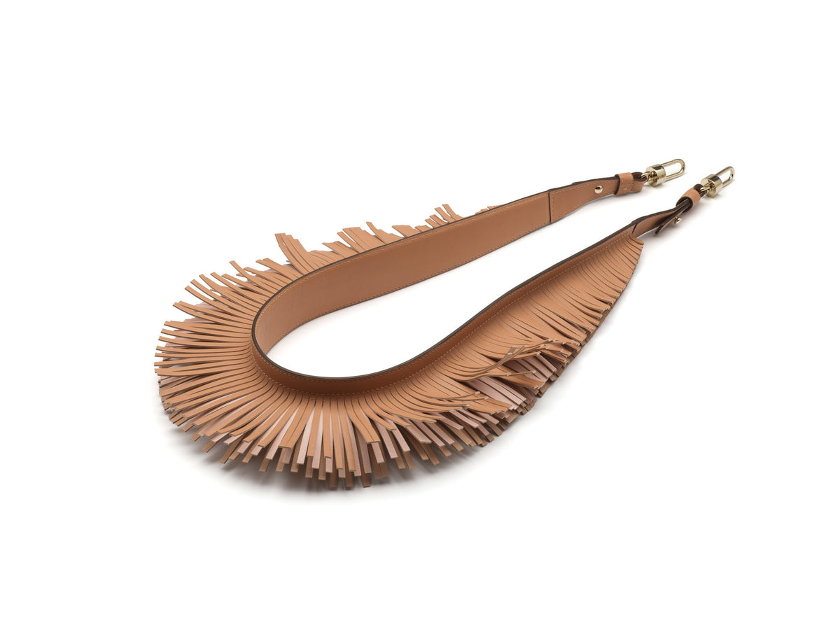 Removable Shoulder Strap Supple Calf - Camaïeux Nude