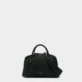 麂皮拉鍊托特包