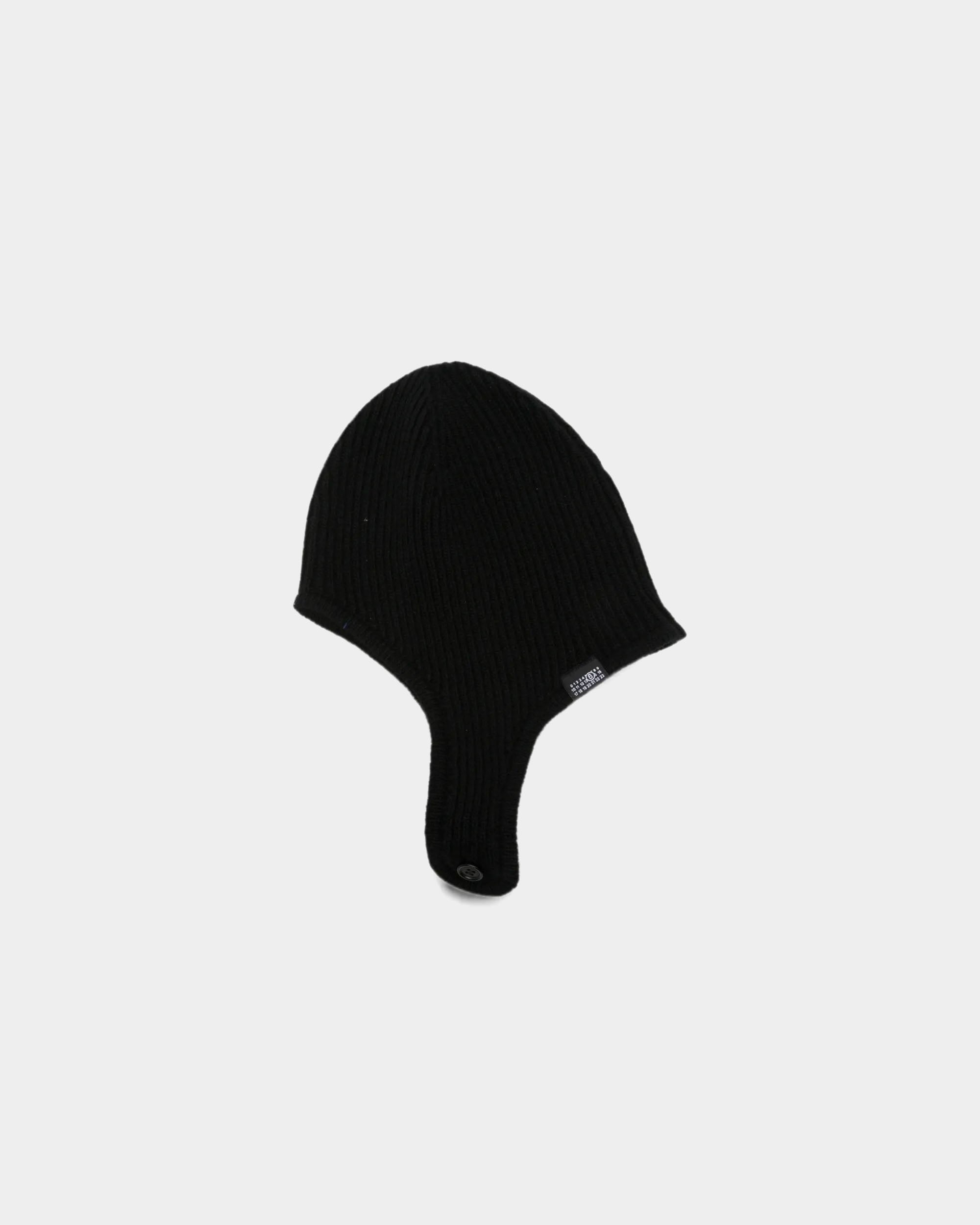 扣飾針織帽