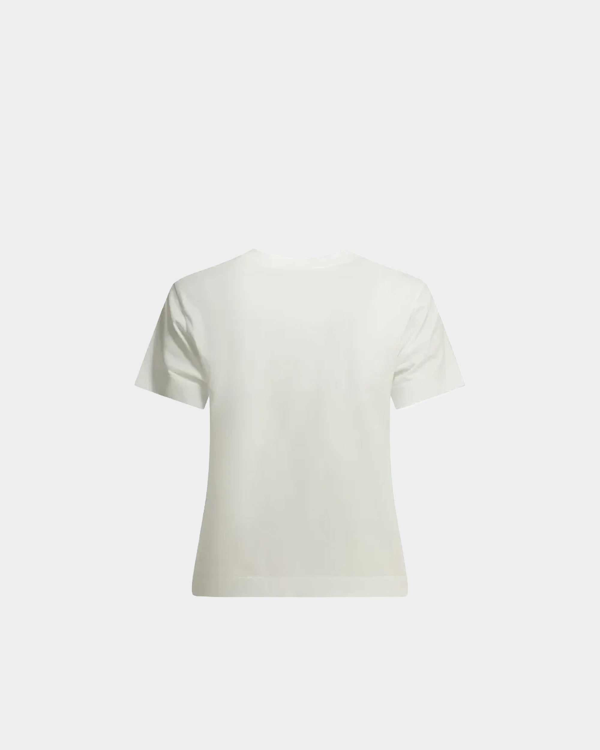 粉車線短袖T-shirt