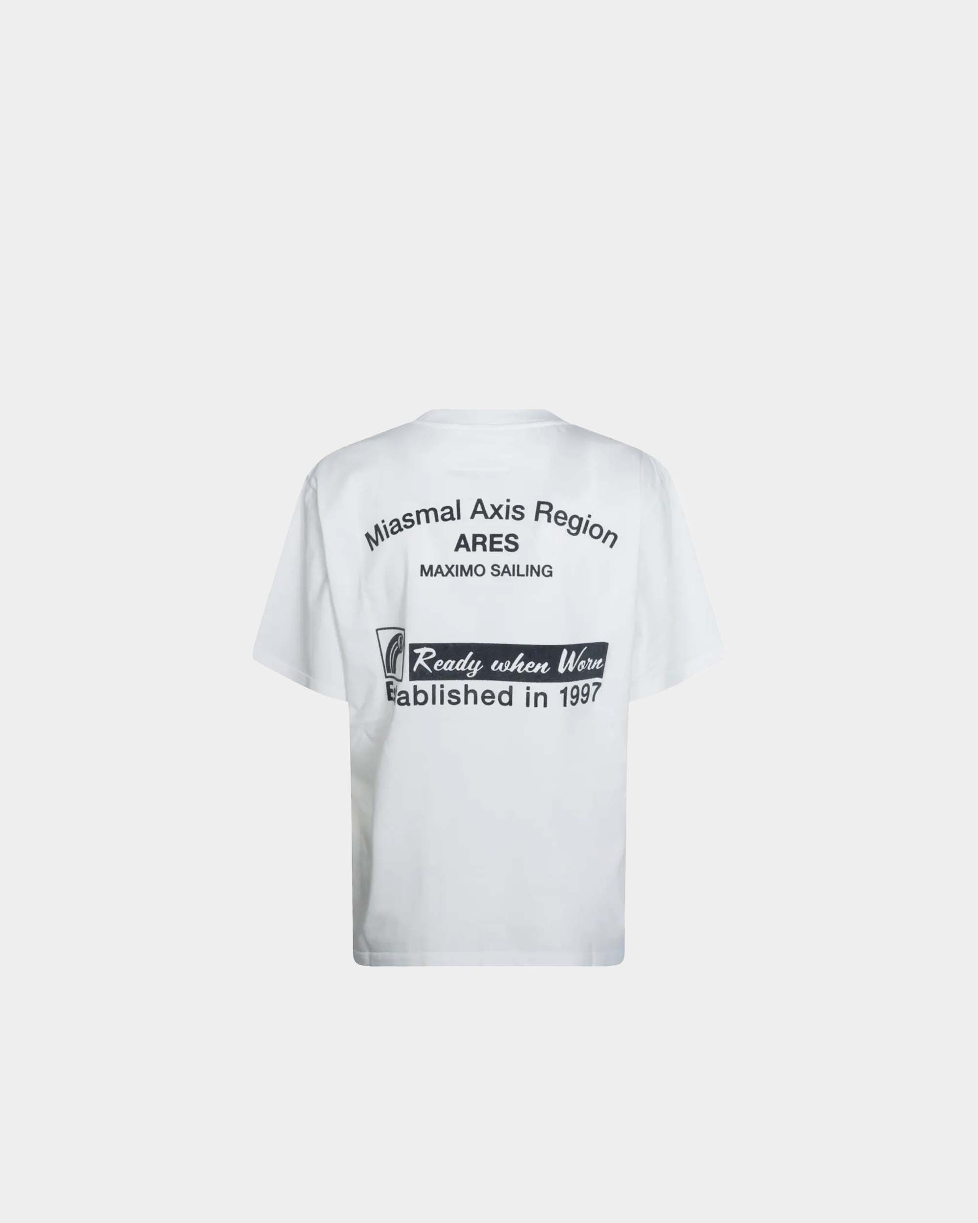 後背LOGO短T-Shirt