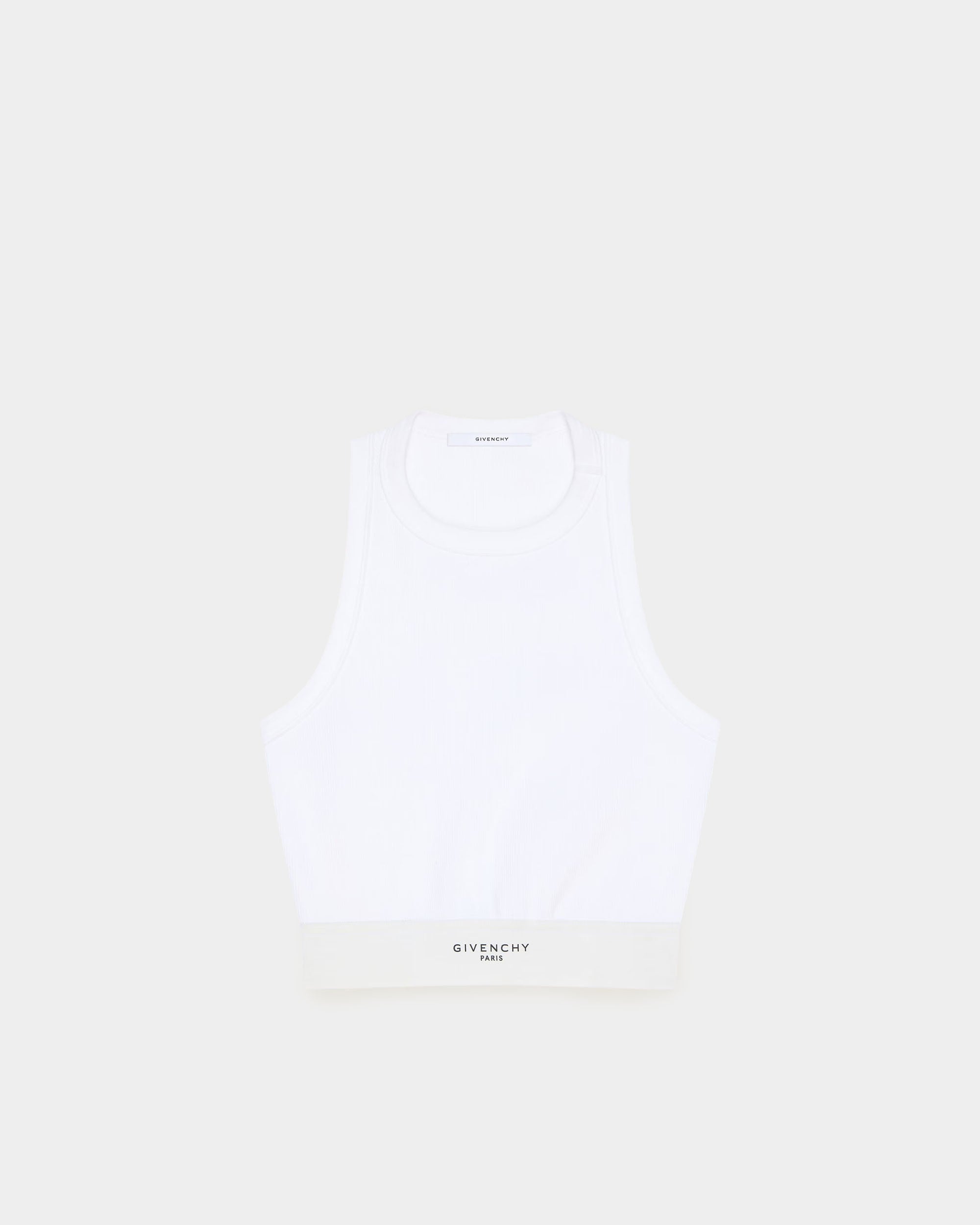 下擺LOGO短版背心