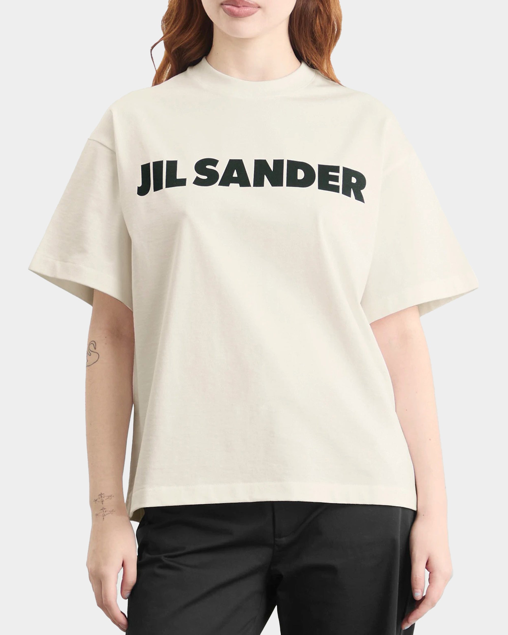 LOGO短袖白T-Shirt