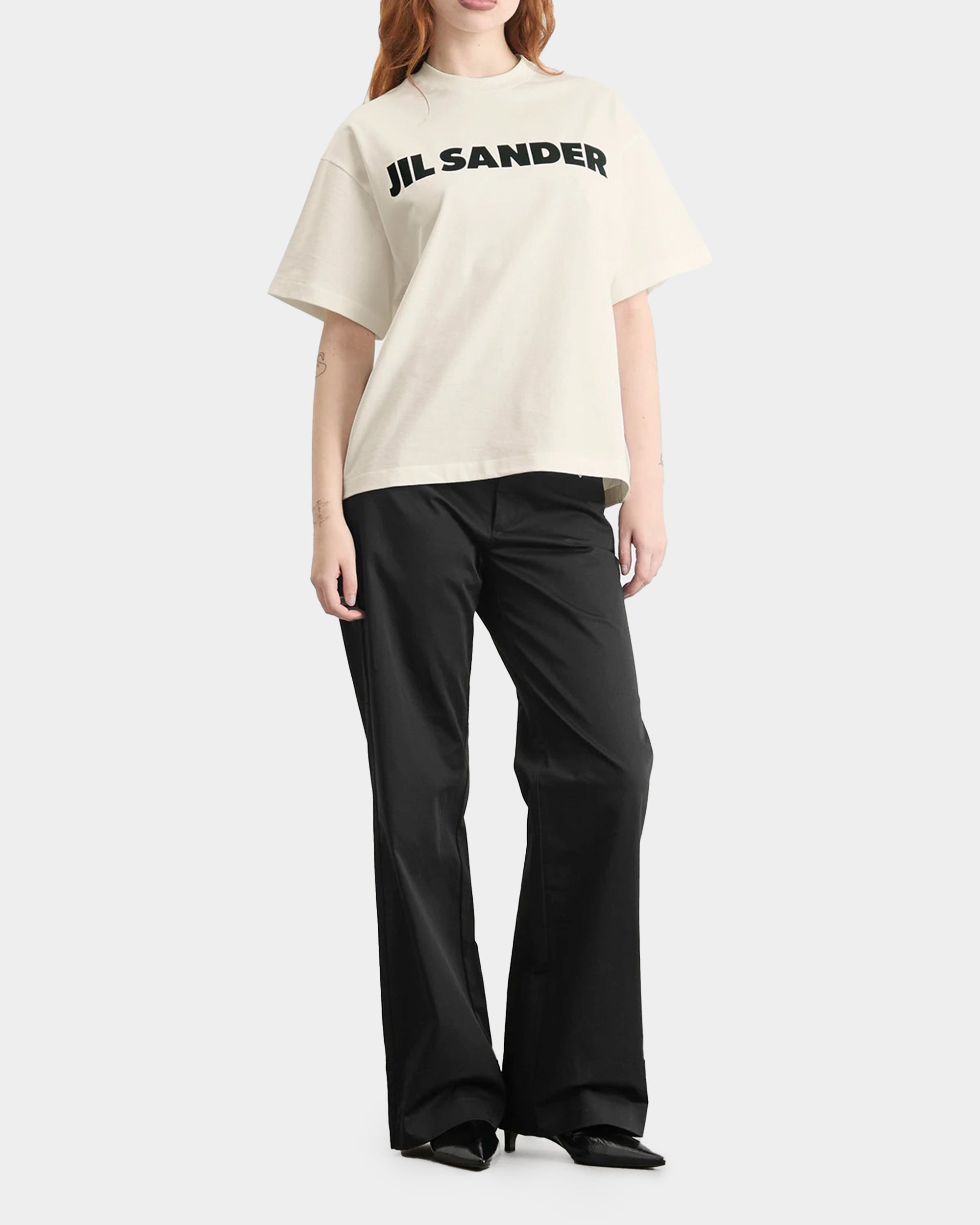 LOGO短袖白T-Shirt