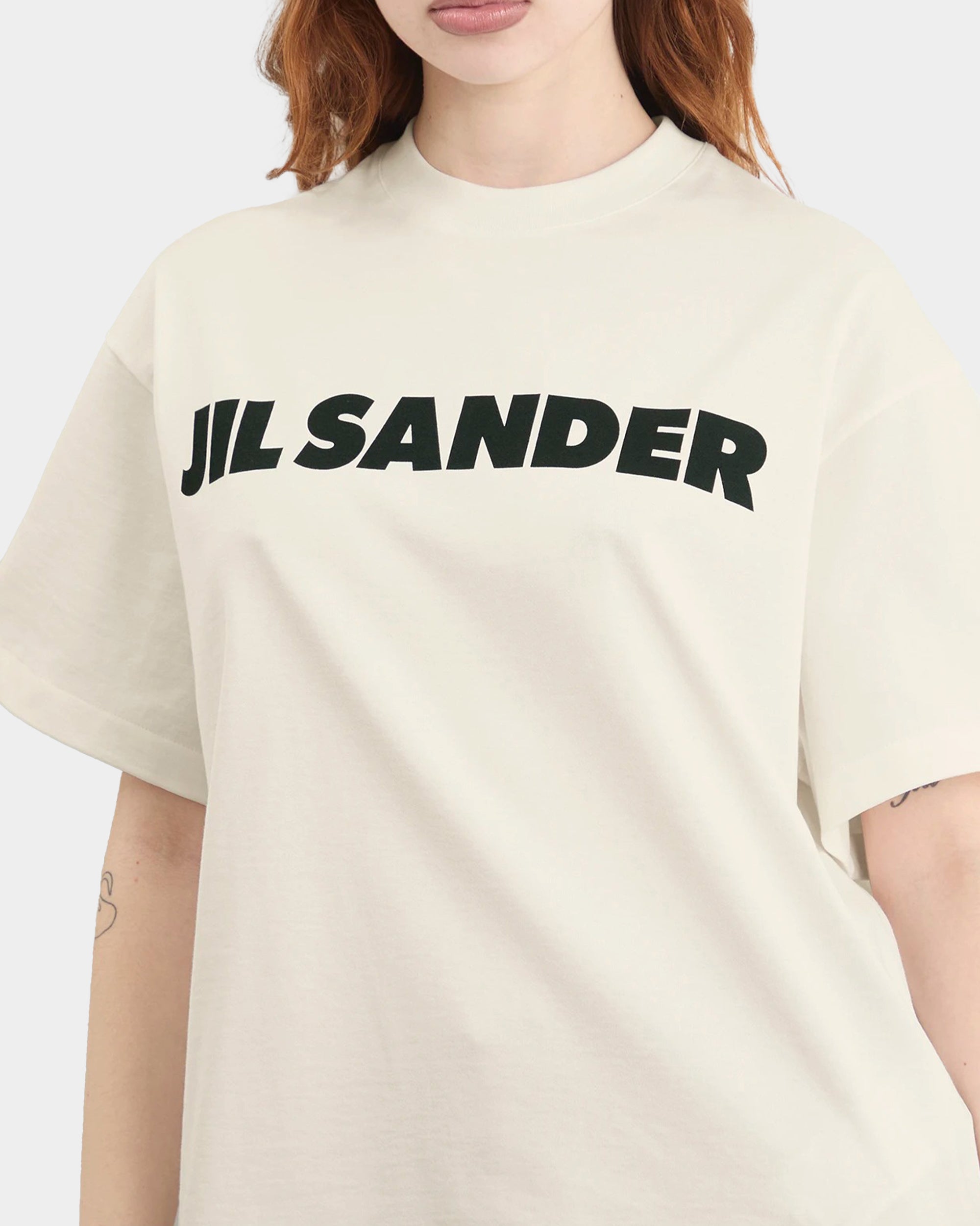 LOGO短袖白T-Shirt