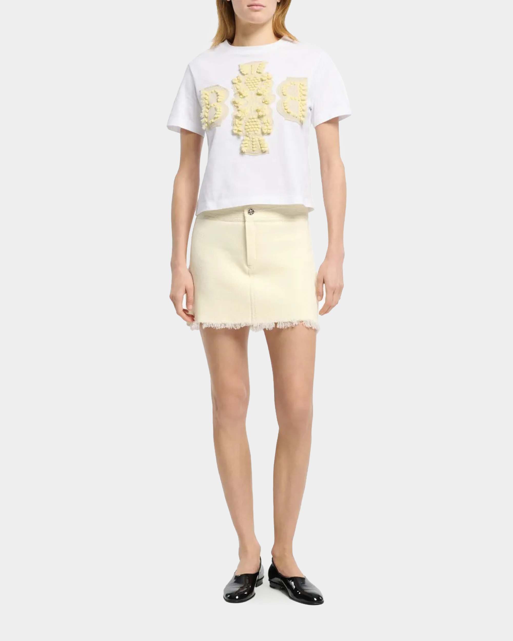 繡花LOGO短T-Shirt
