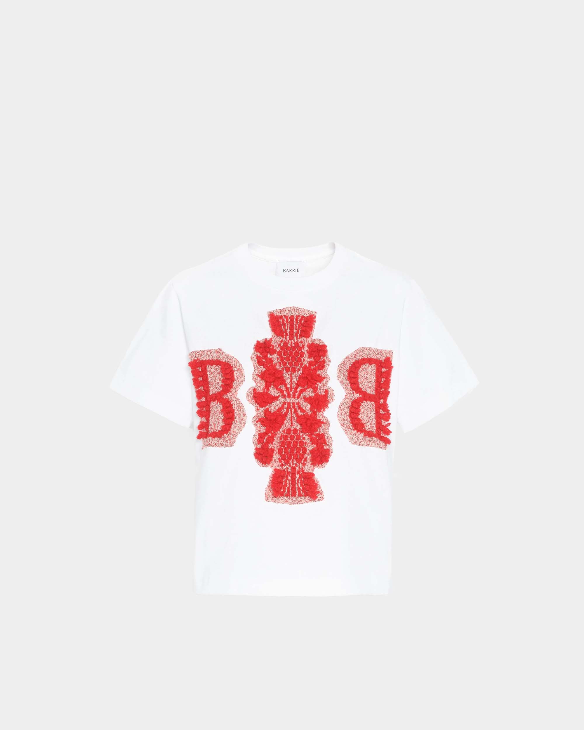 繡花LOGO短T-Shirt
