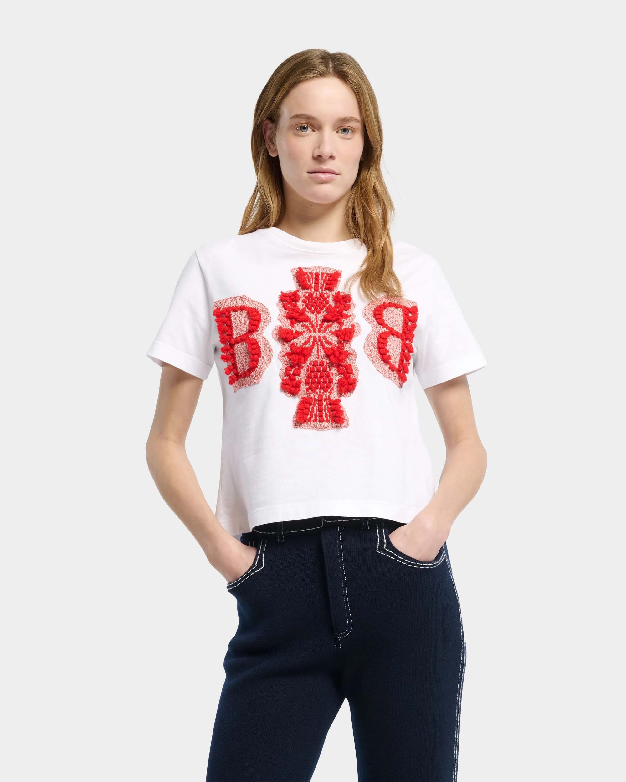 繡花LOGO短T-Shirt