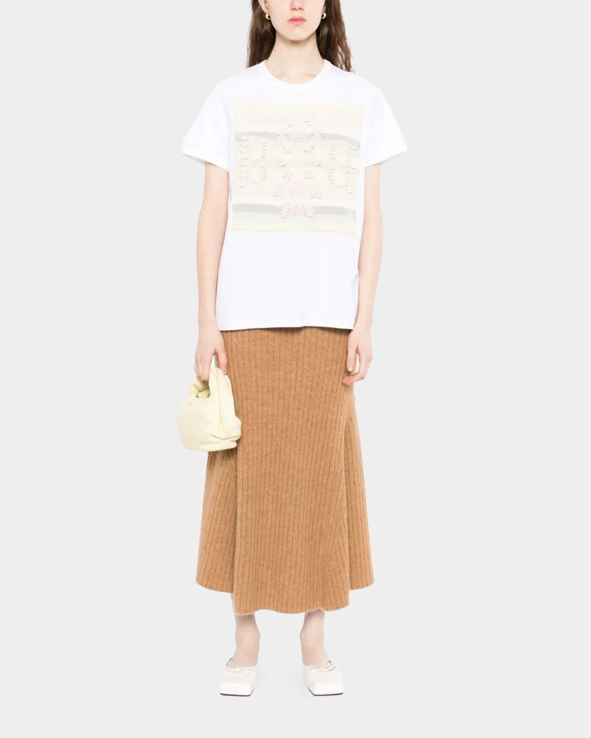 繡花LOGO短 T-Shirt
