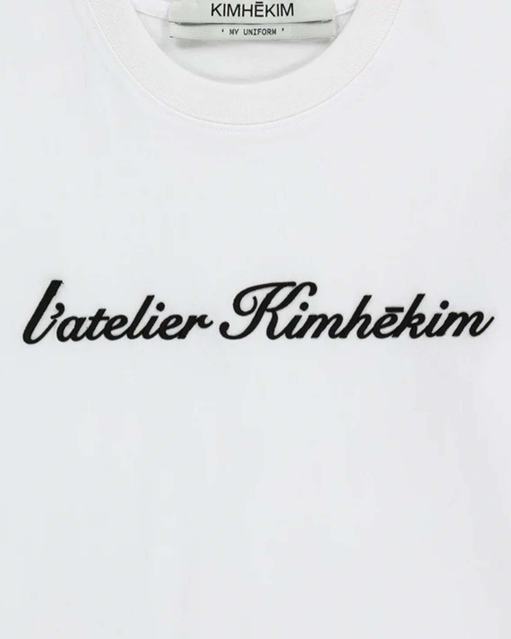 刺繡字母短袖T-shirt
