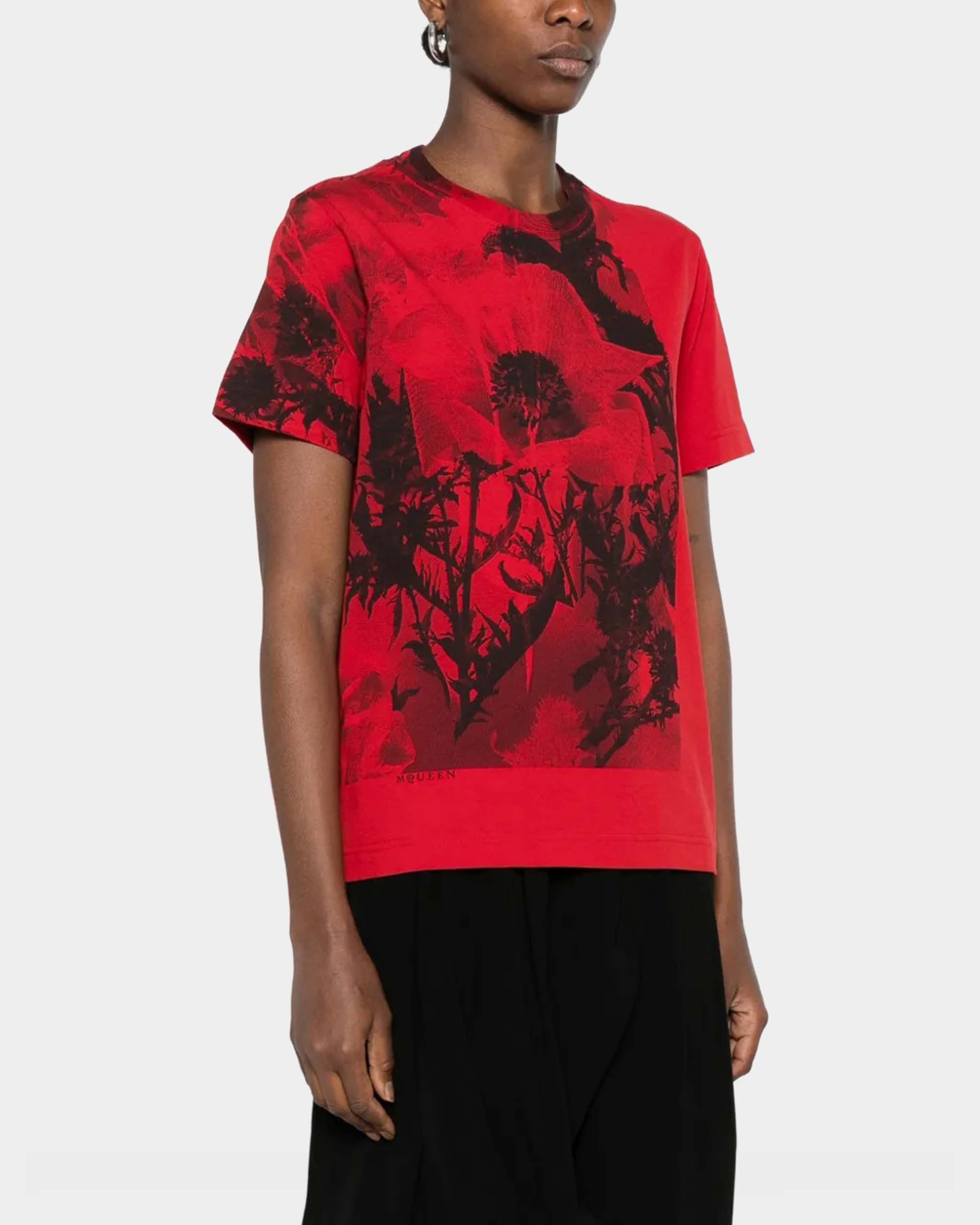黑圖紋短袖T-shirt