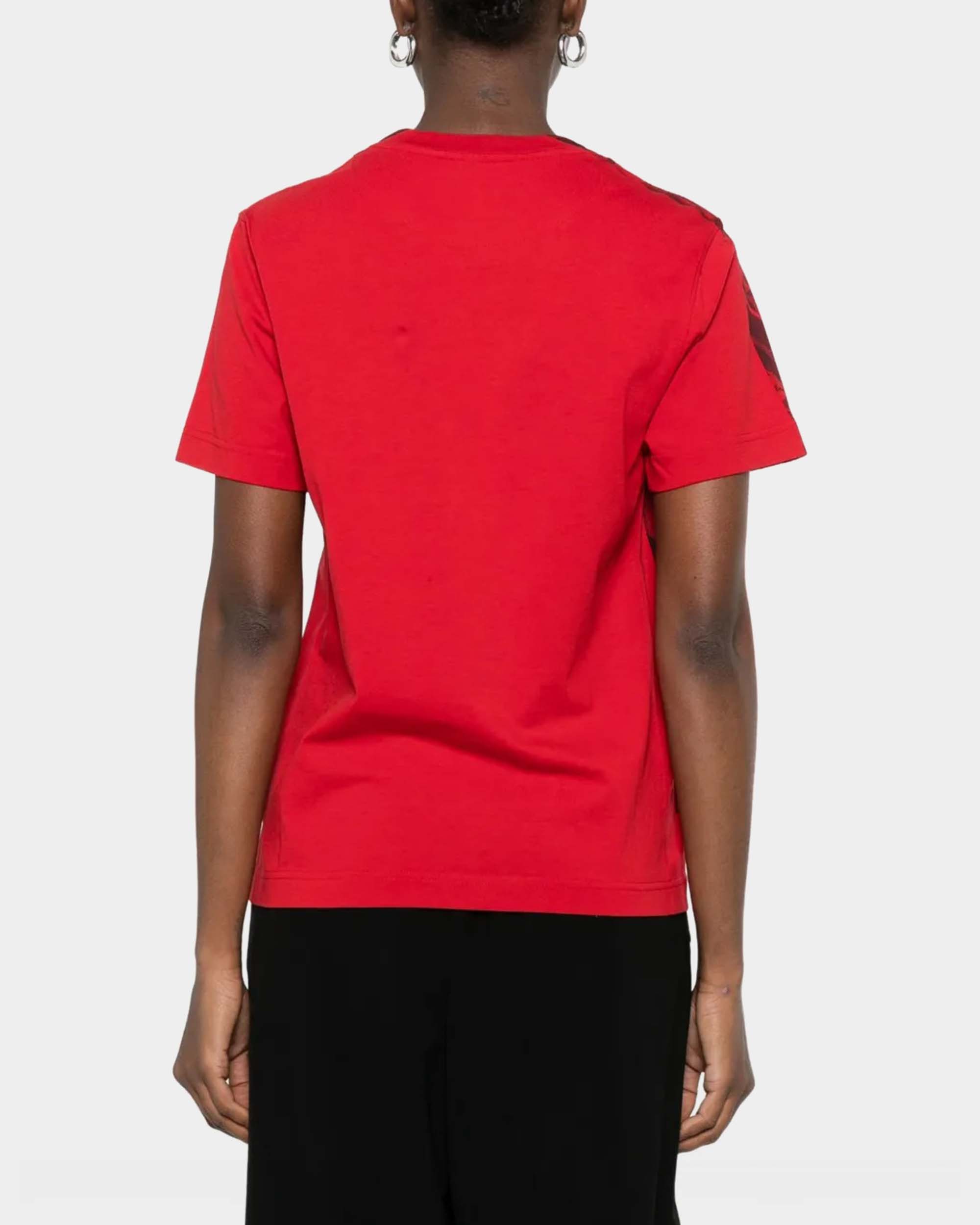黑圖紋短袖T-shirt
