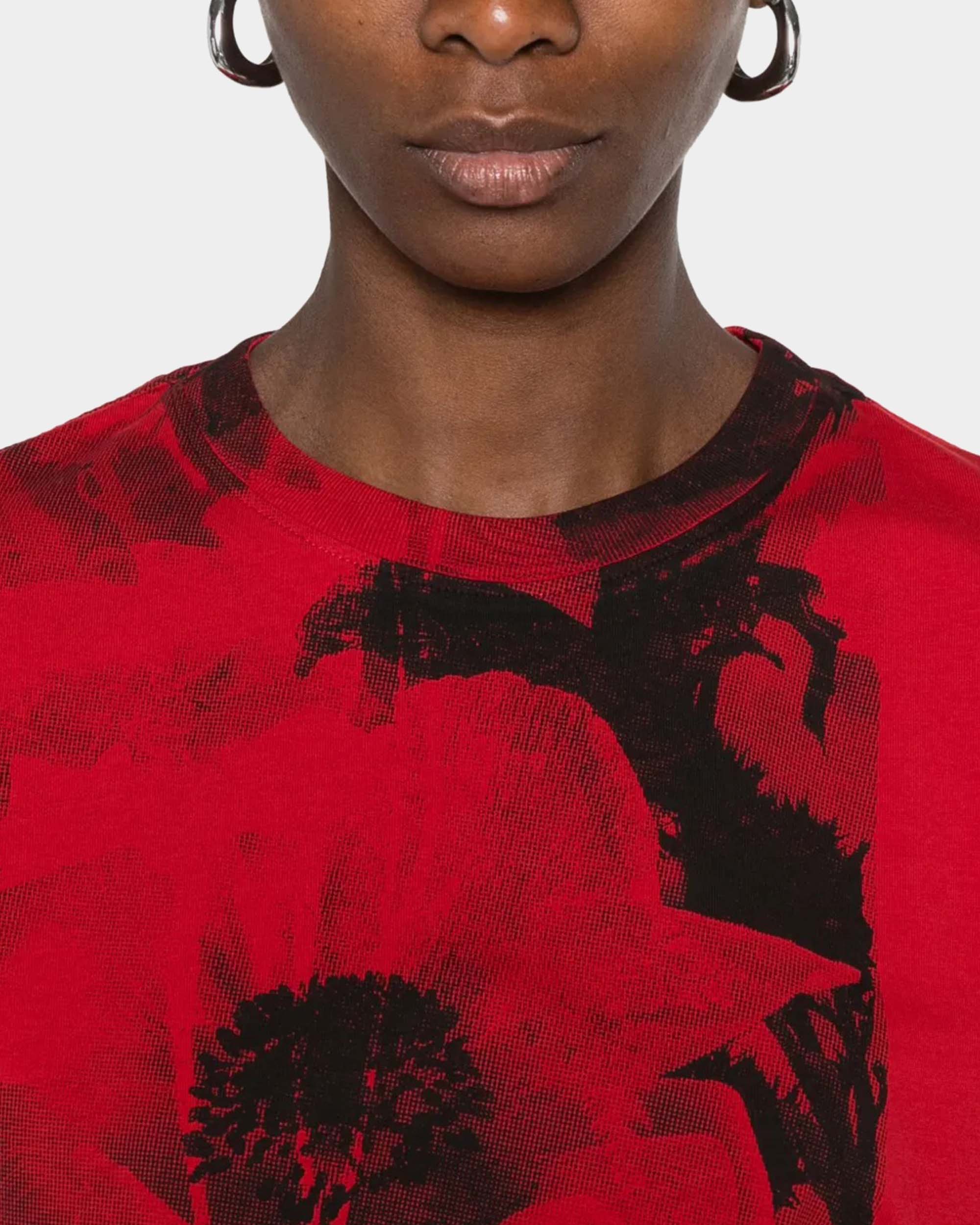 黑圖紋短袖T-shirt