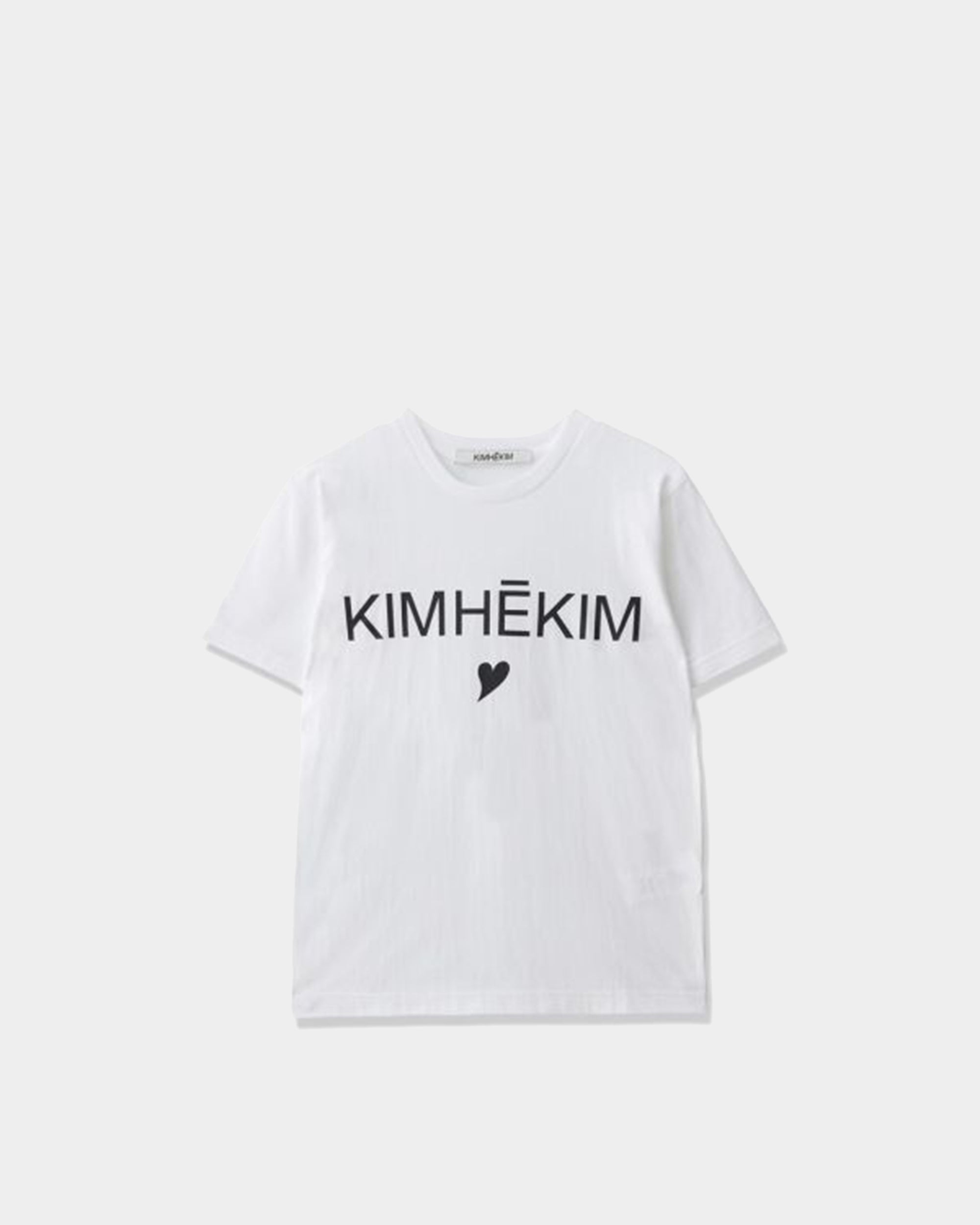 愛心 LOGO 短袖白Tshirt