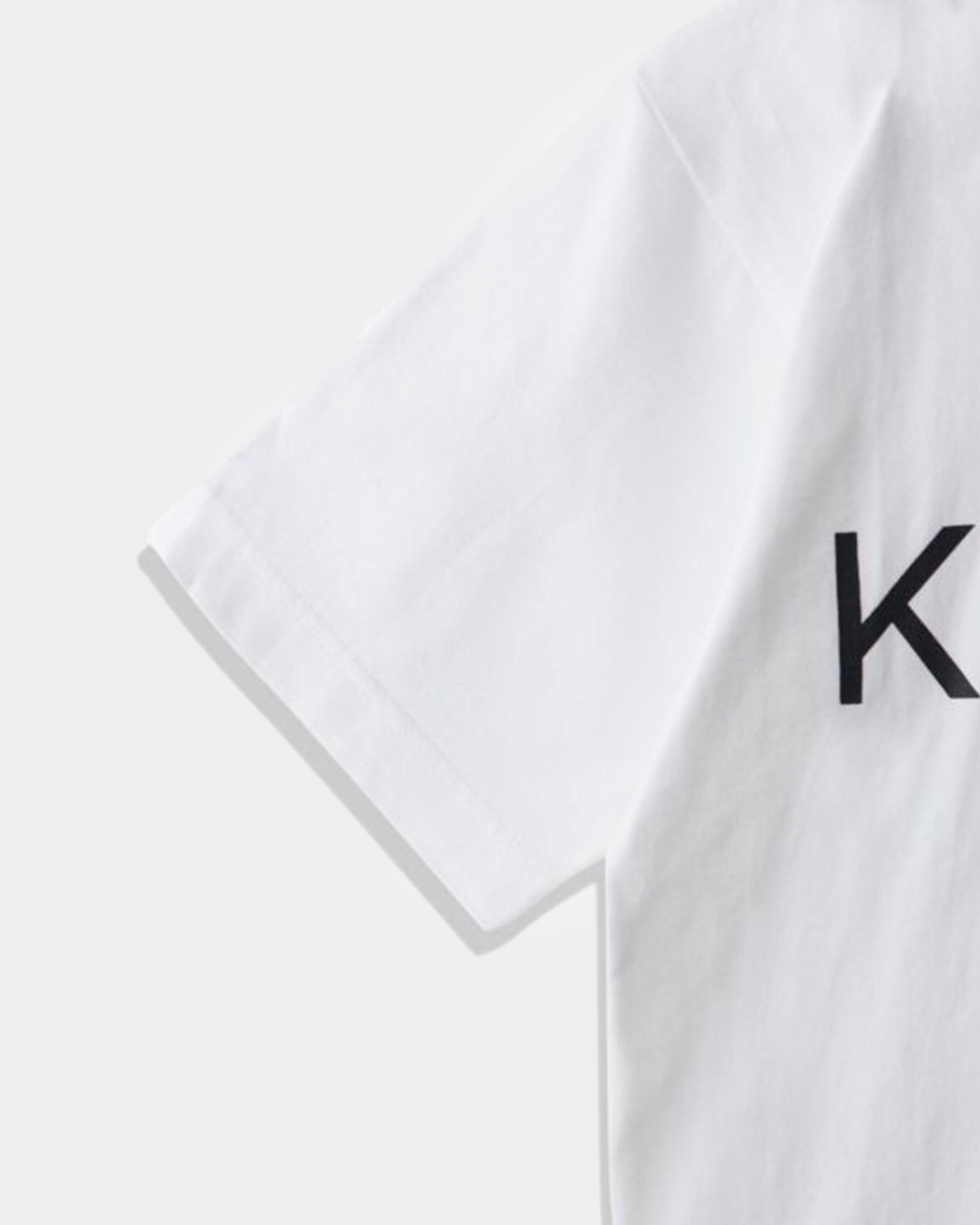 愛心 LOGO 短袖白Tshirt
