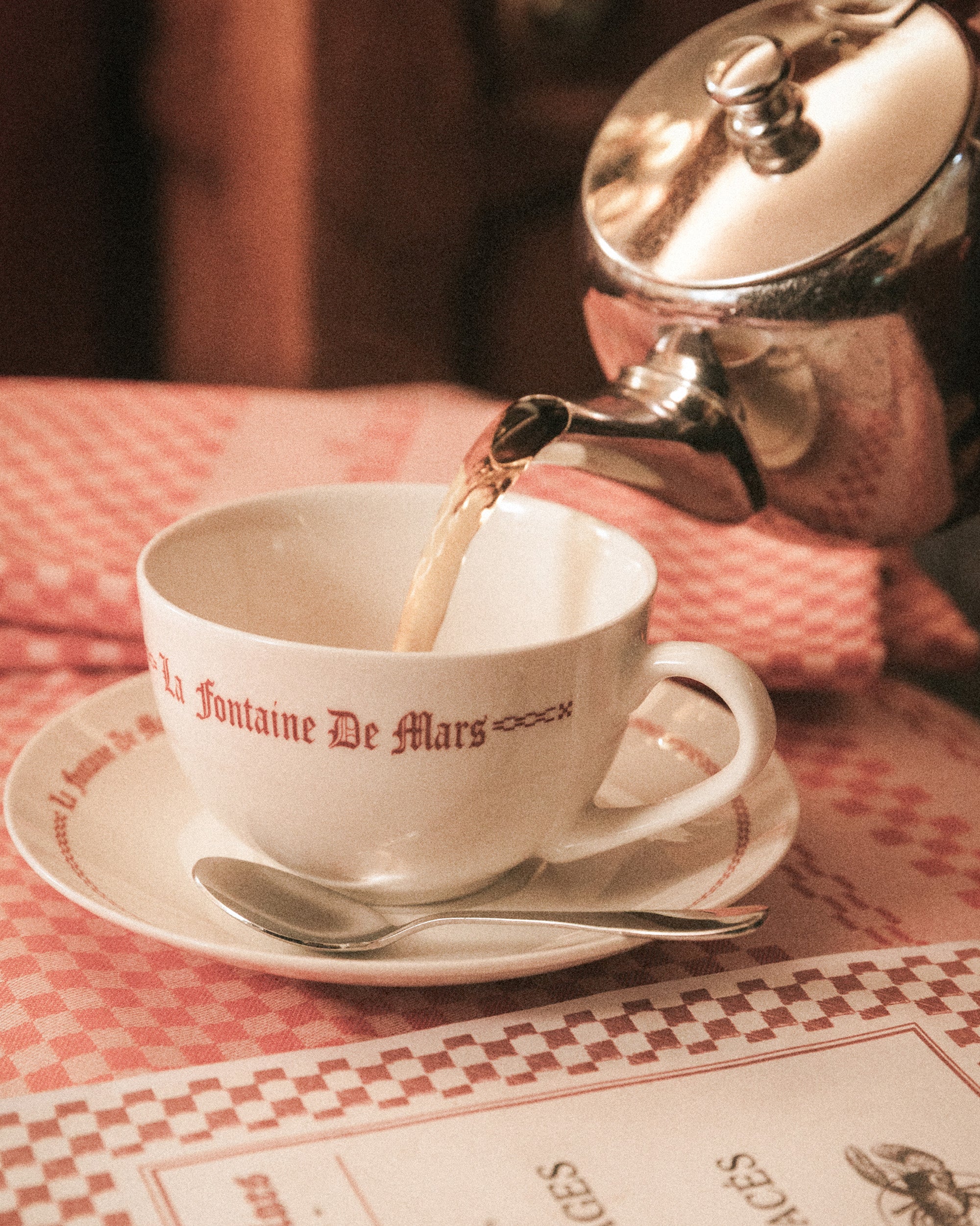 La Fontaine de Mars 咖啡杯盤組
