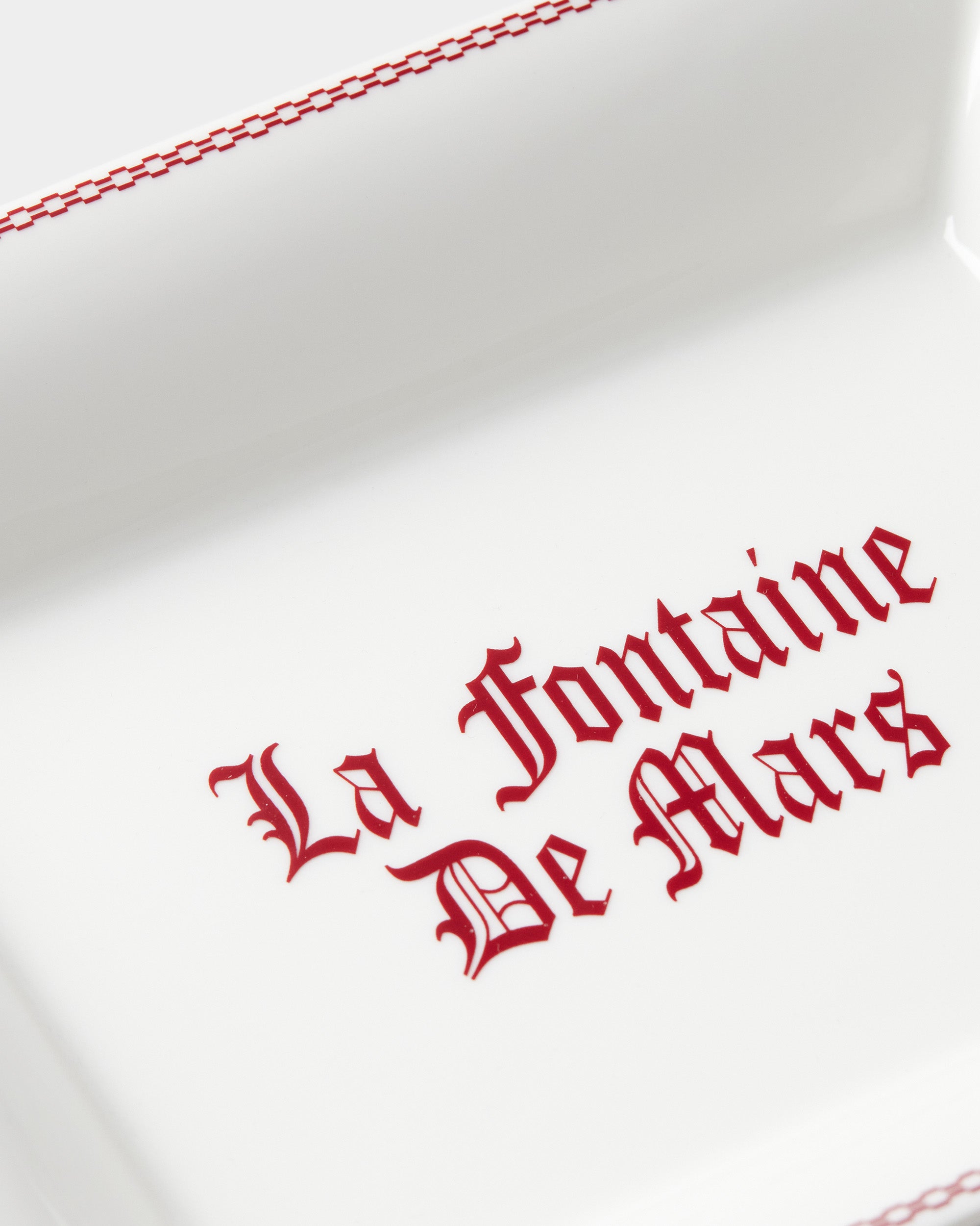 La Fontaine de Mars 方形瓷製托盤