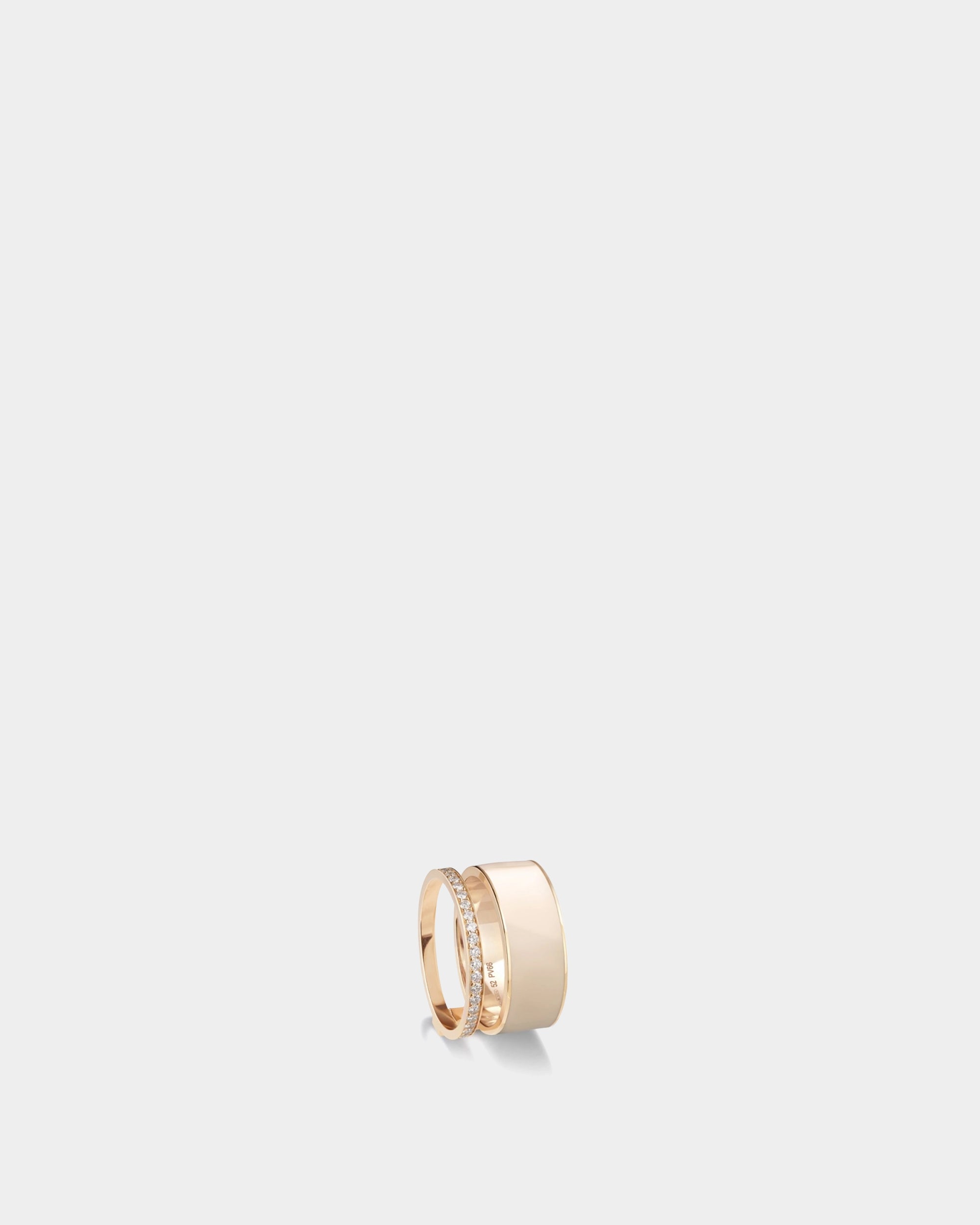 Berbere Chromatic 18K 玫瑰金鑲鑽戒指