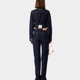 標誌性織標原色丹寧褲