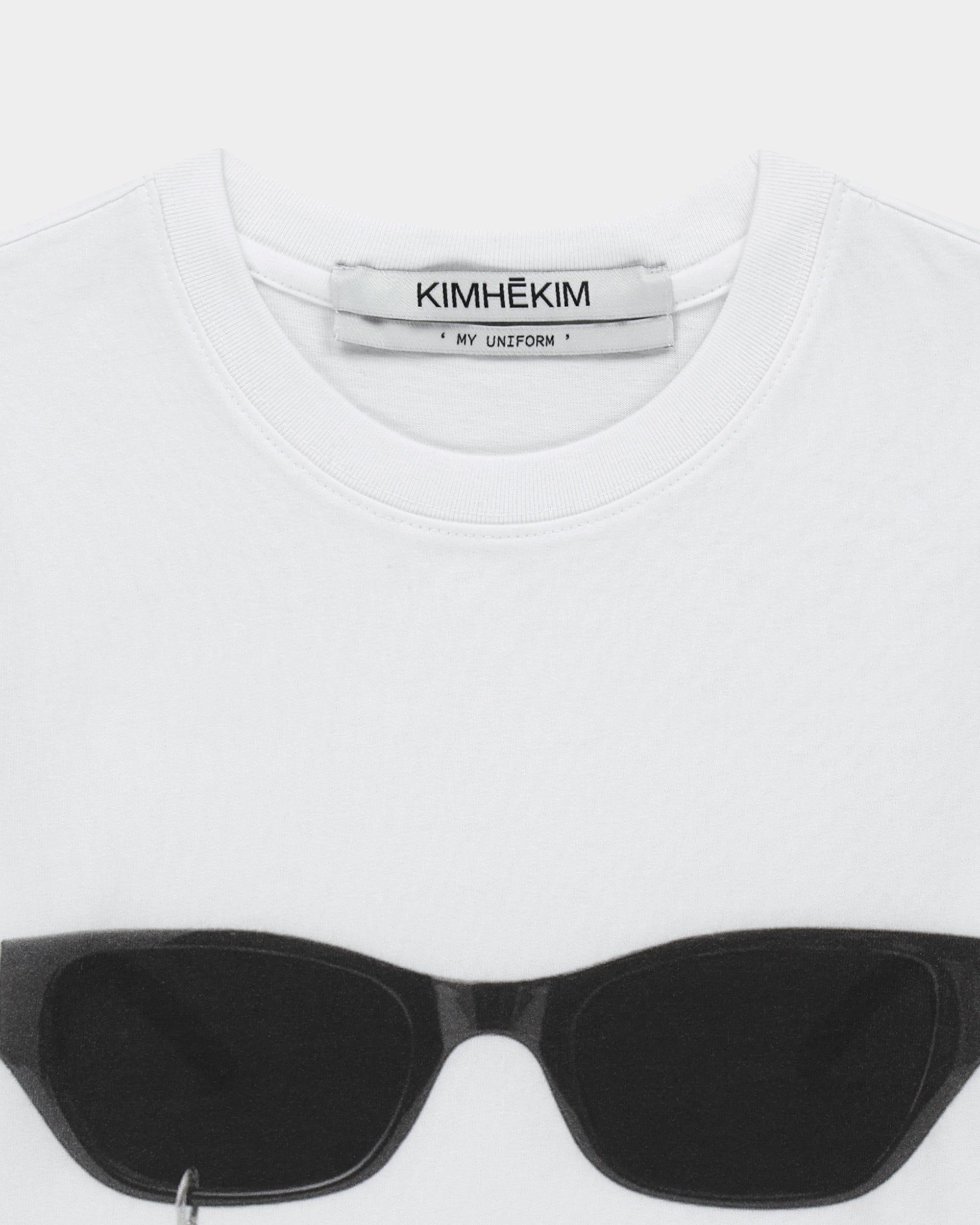 珍珠淚滴墨鏡 T-shirt