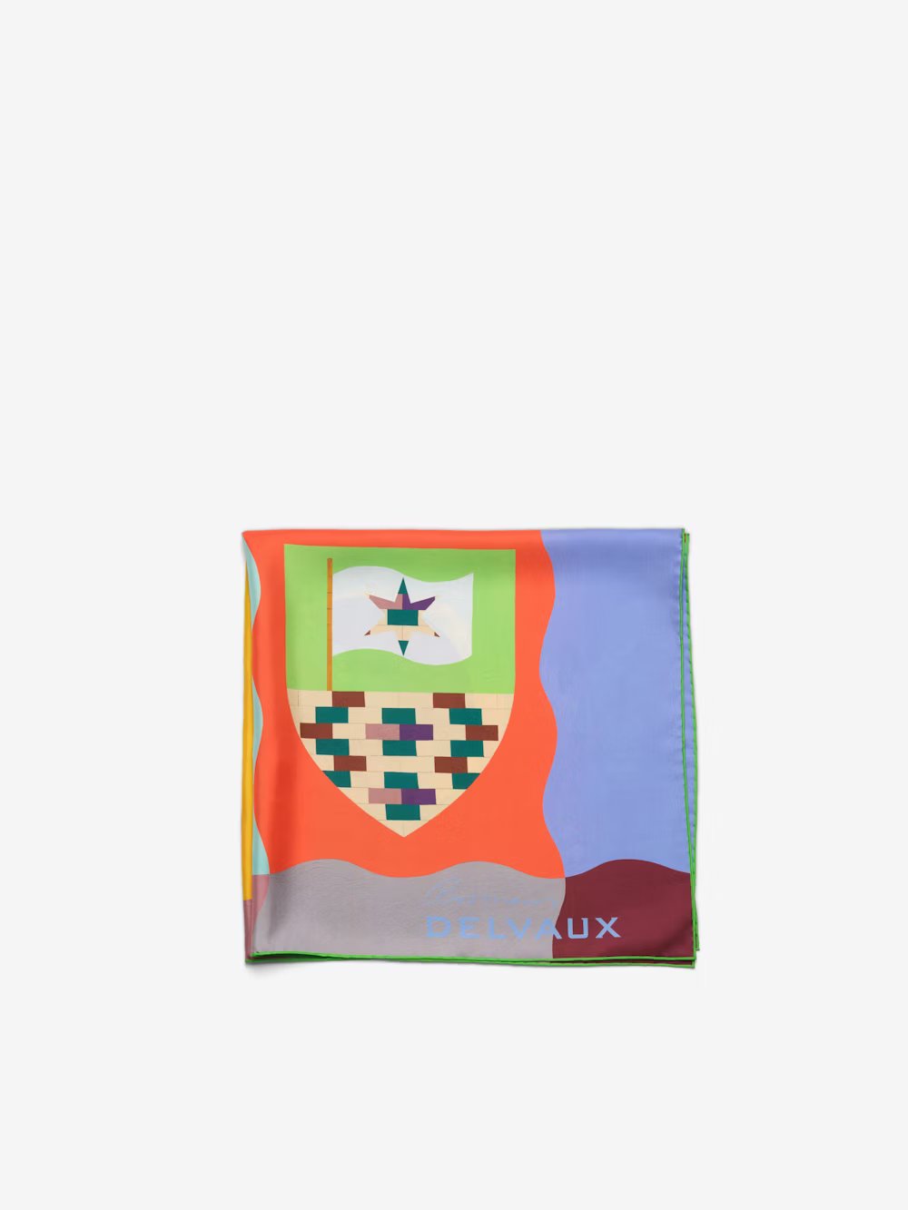 Scarf 90 Legend Silk Twill - Multicolour