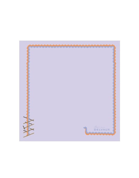 Scarf 55 Source Silk Twill - Lavender