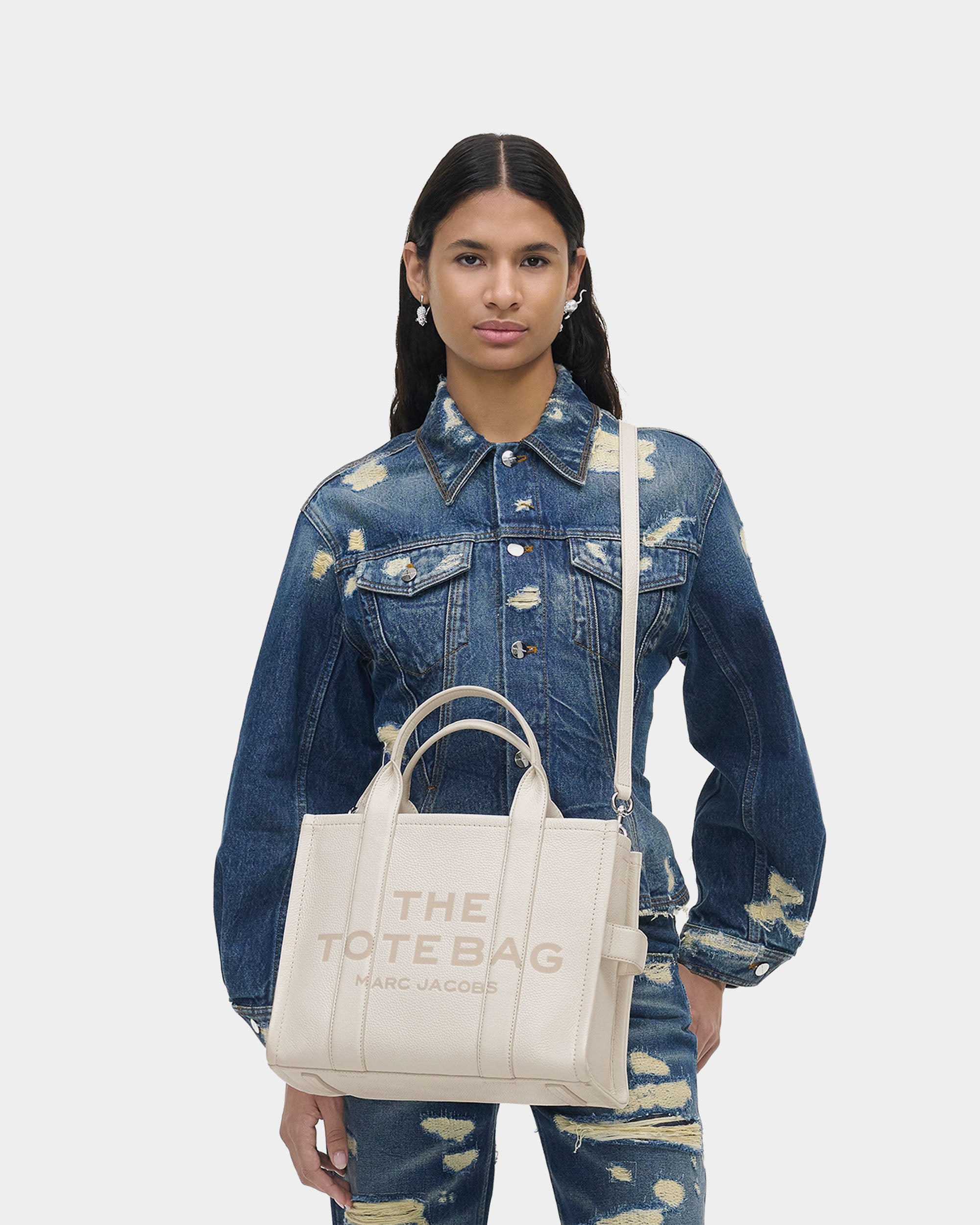 MARC JACOBS THE™ 系列中型經典皮革托特包 - 7 款顏色