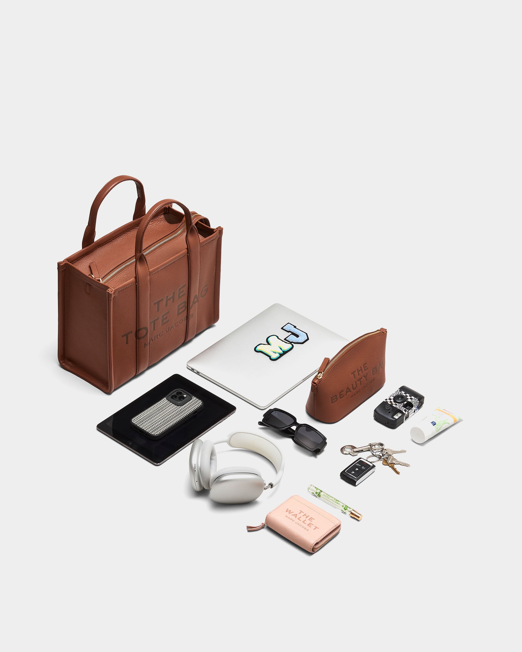 MARC JACOBS THE™ 系列中型經典皮革托特包 - 7 款顏色