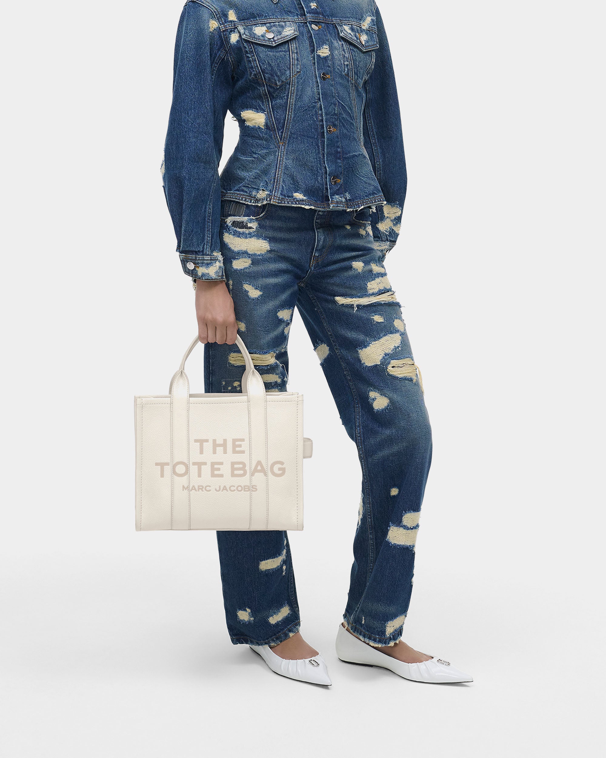 MARC JACOBS THE™ 系列中型經典皮革托特包 - 7 款顏色