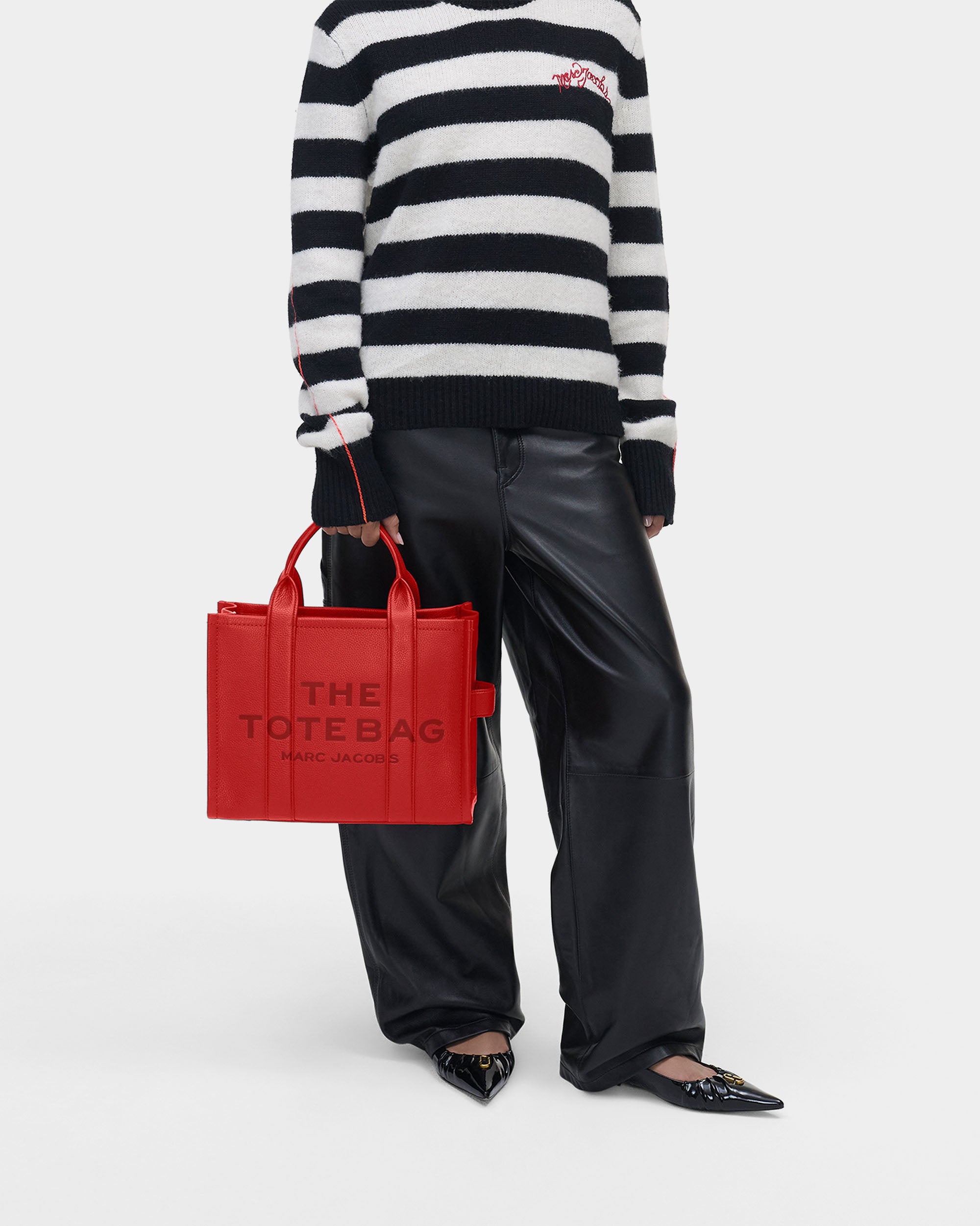 MARC JACOBS THE™ 系列中型經典皮革托特包 - 7 款顏色