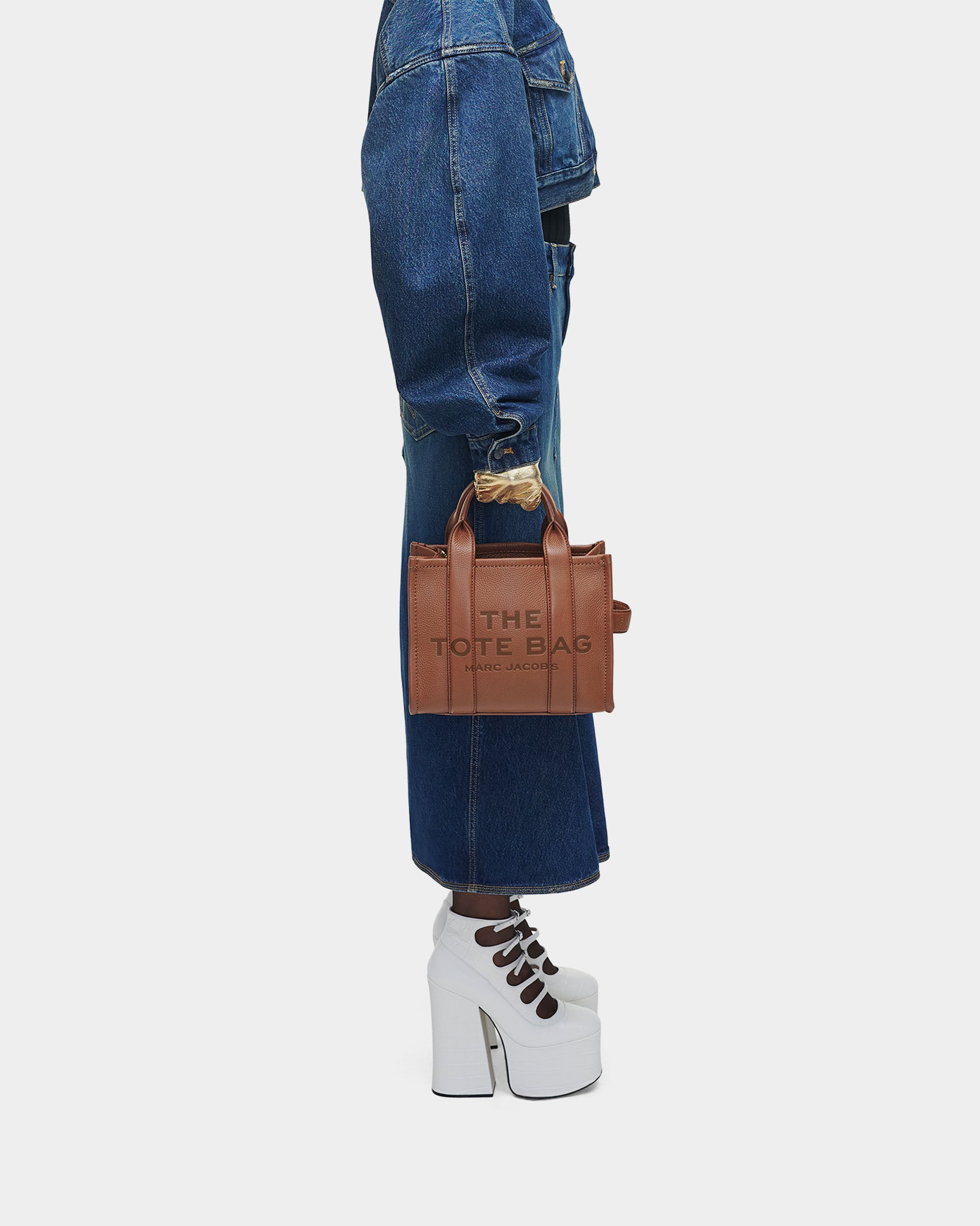 MARC JACOBS 小型皮革托特包 - 多款顏色