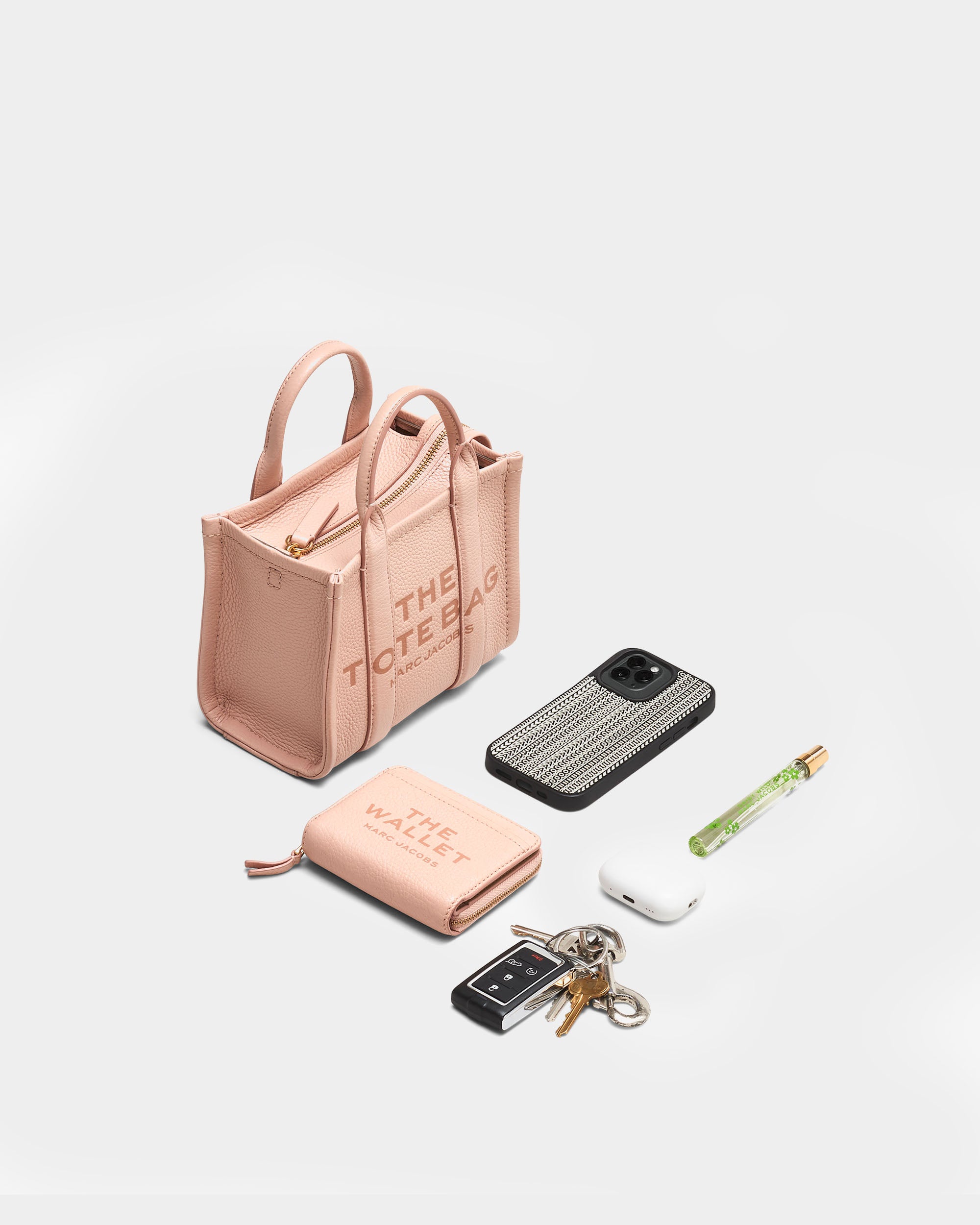 MARC JACOBS THE™ 系列迷你皮革托特包 - 4款顏色