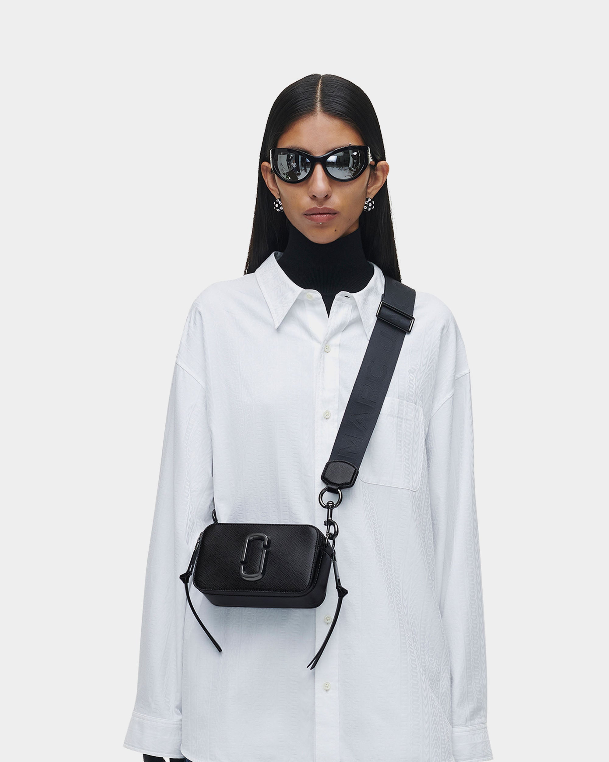 MARC JACOBS THE SNAPSHOT 黑色相機包