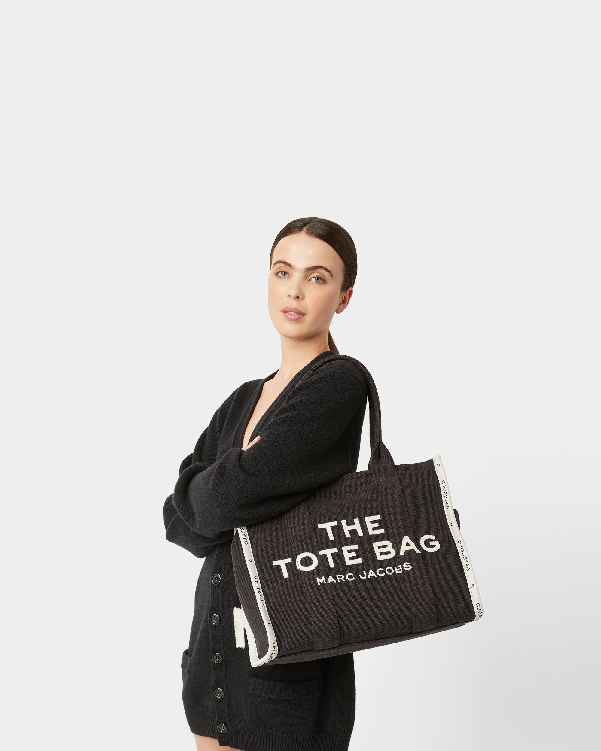 MARC JACOBS THE™ 大型提花織物帆布托特包