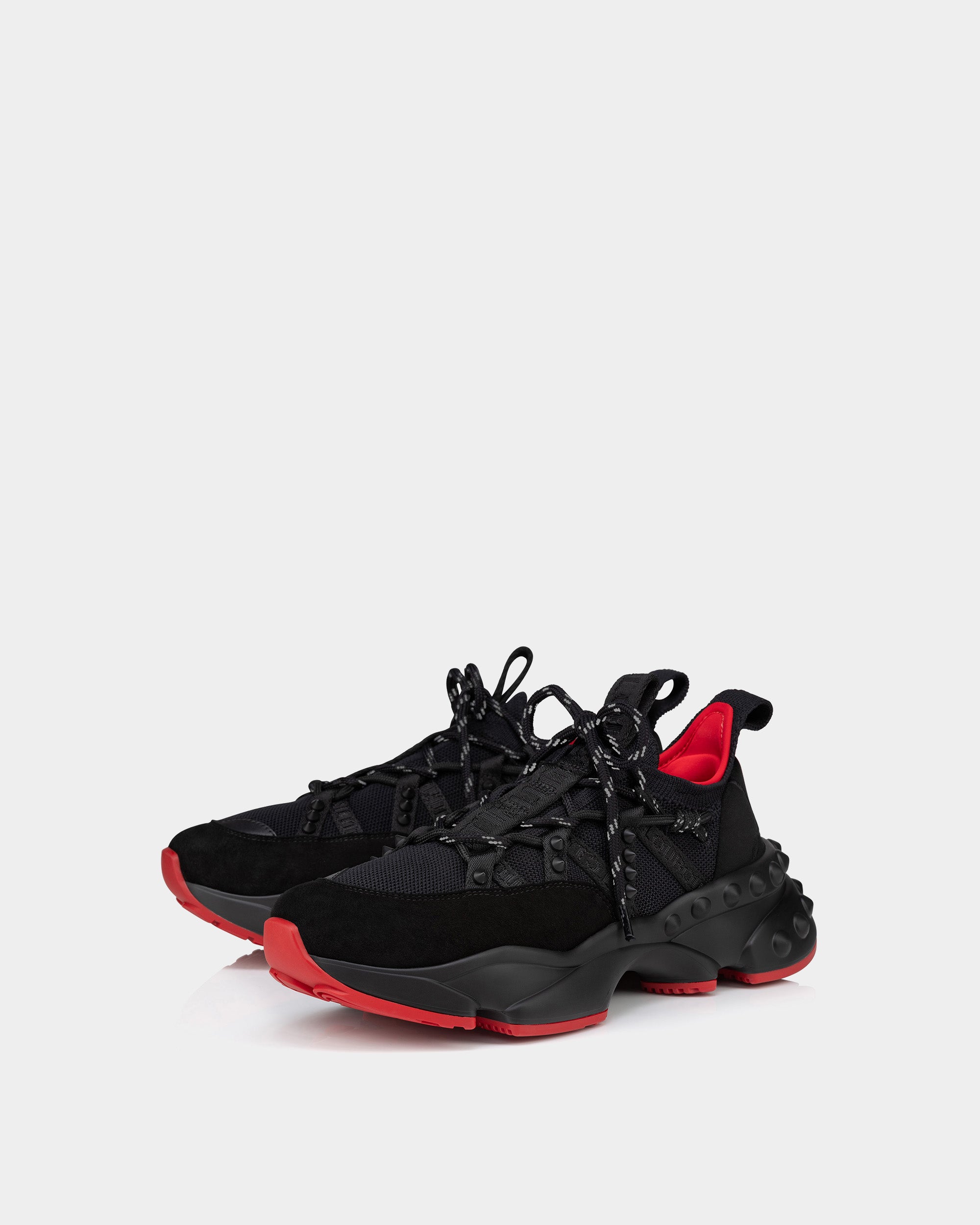 CHRISTIAN LOUBOUTIN 女款 Trailrun 黑色休閒鞋