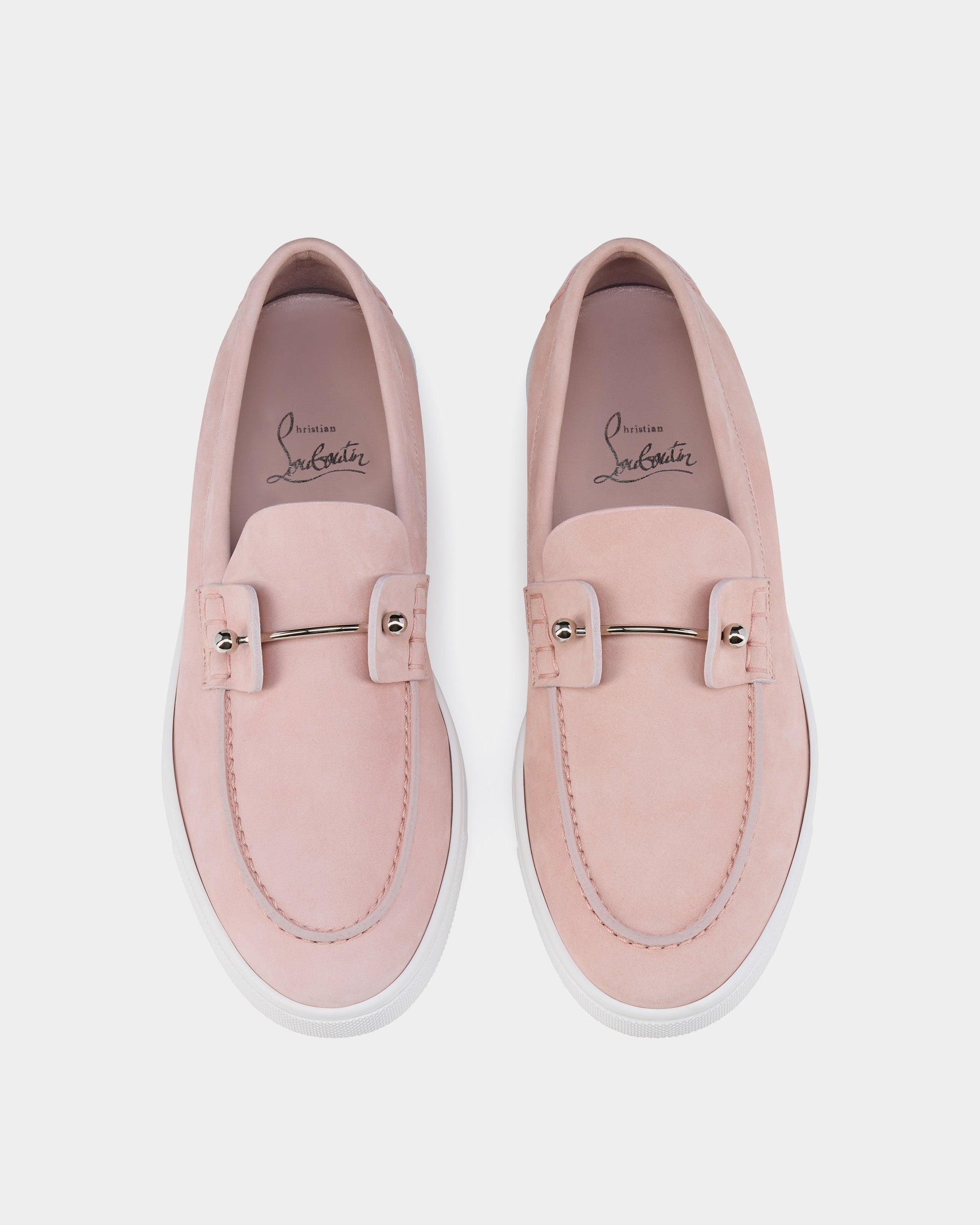 CHRISTIAN LOUBOUTIN  女款 麂皮休閒鞋 - 兩款色