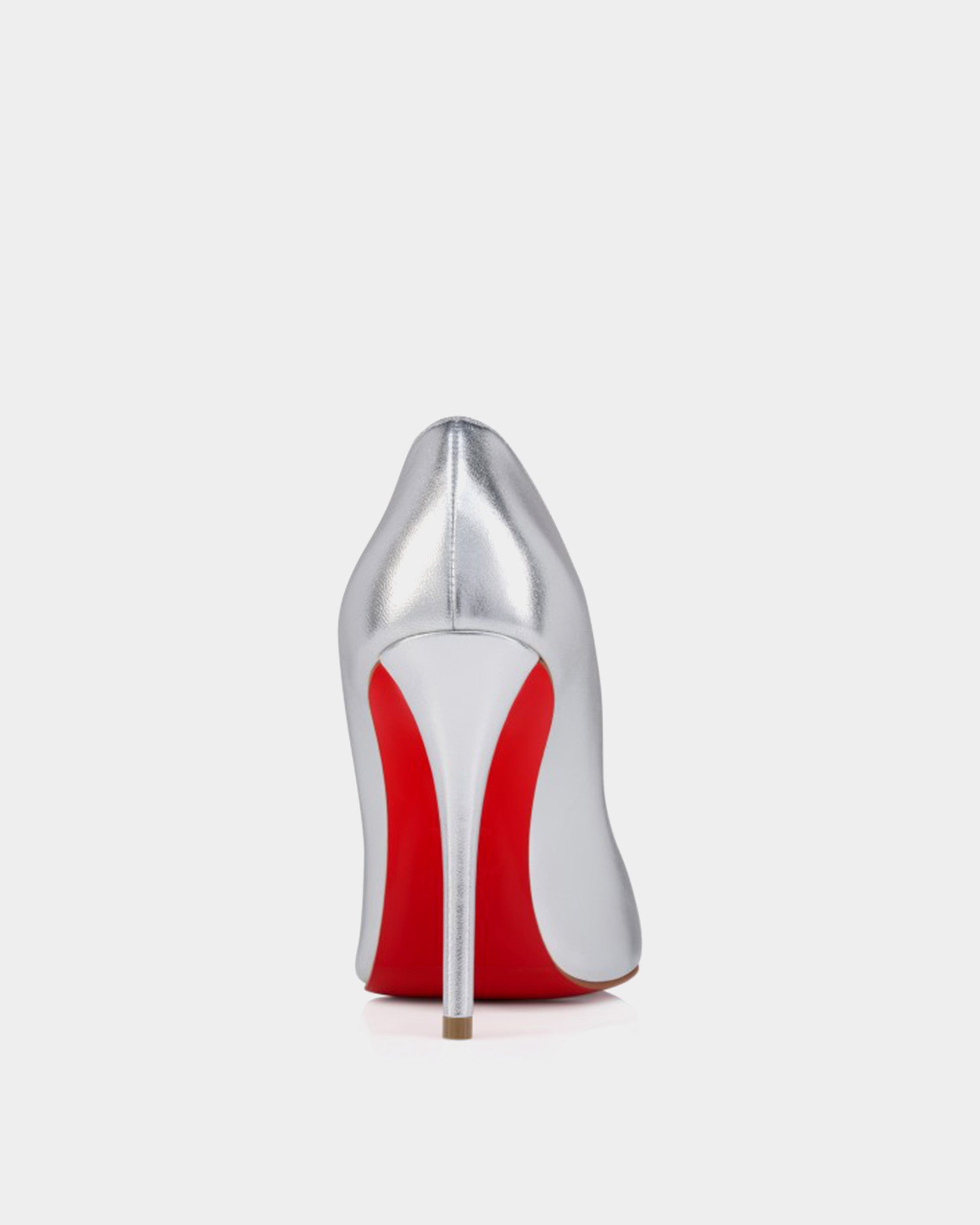 CHRISTIAN LOUBOUTIN 銀色 Miss Z 100mm 高跟鞋